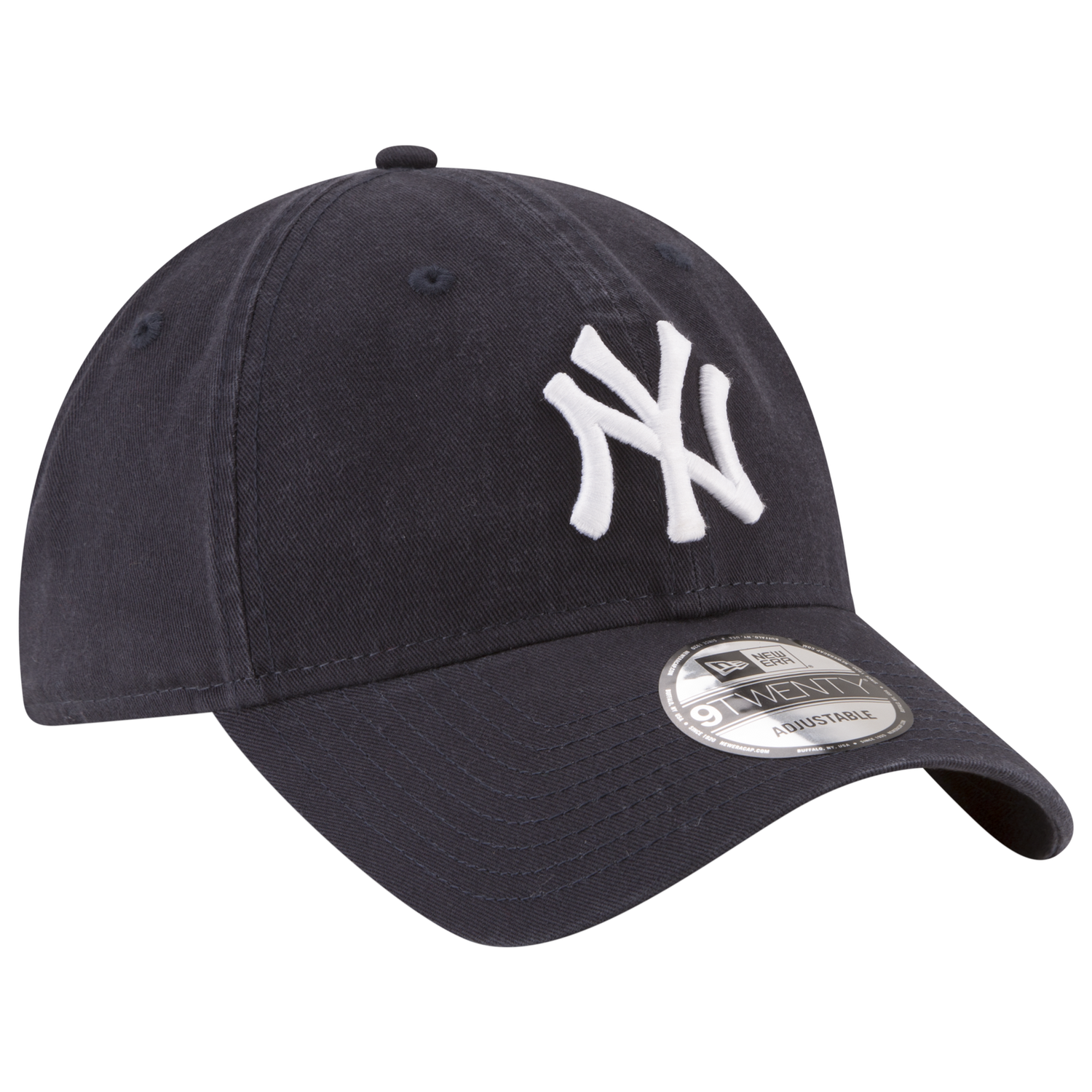 New Era Yankees Core Classic 920 Adjustable Cap - Men's - White/Navy