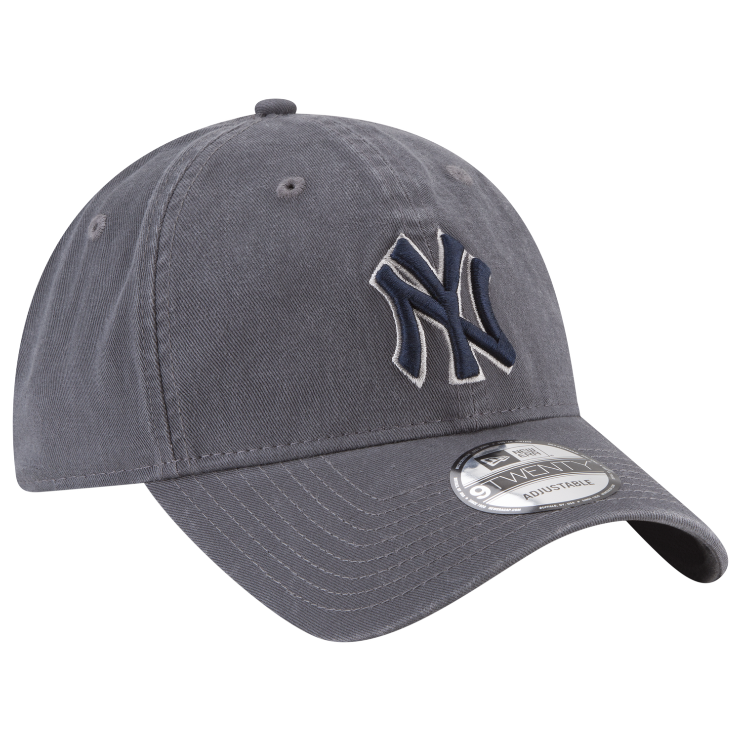 New Era Yankees Core Classic - Men's - Grey/Navy