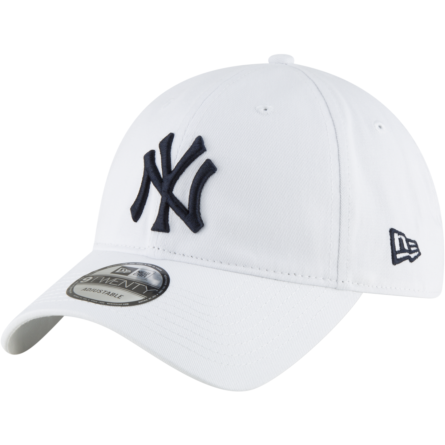 New Era Yankees 9Twenty Core Classic Replica Cap - Men's - White/Navy
