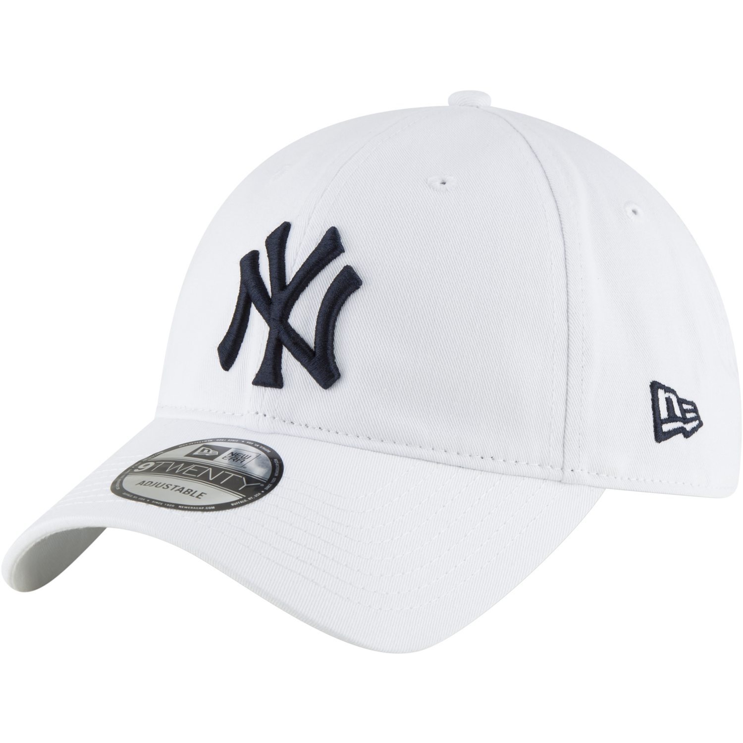 New Era Yankees 9Twenty Core Classic Replica Cap - Men's - White/Navy