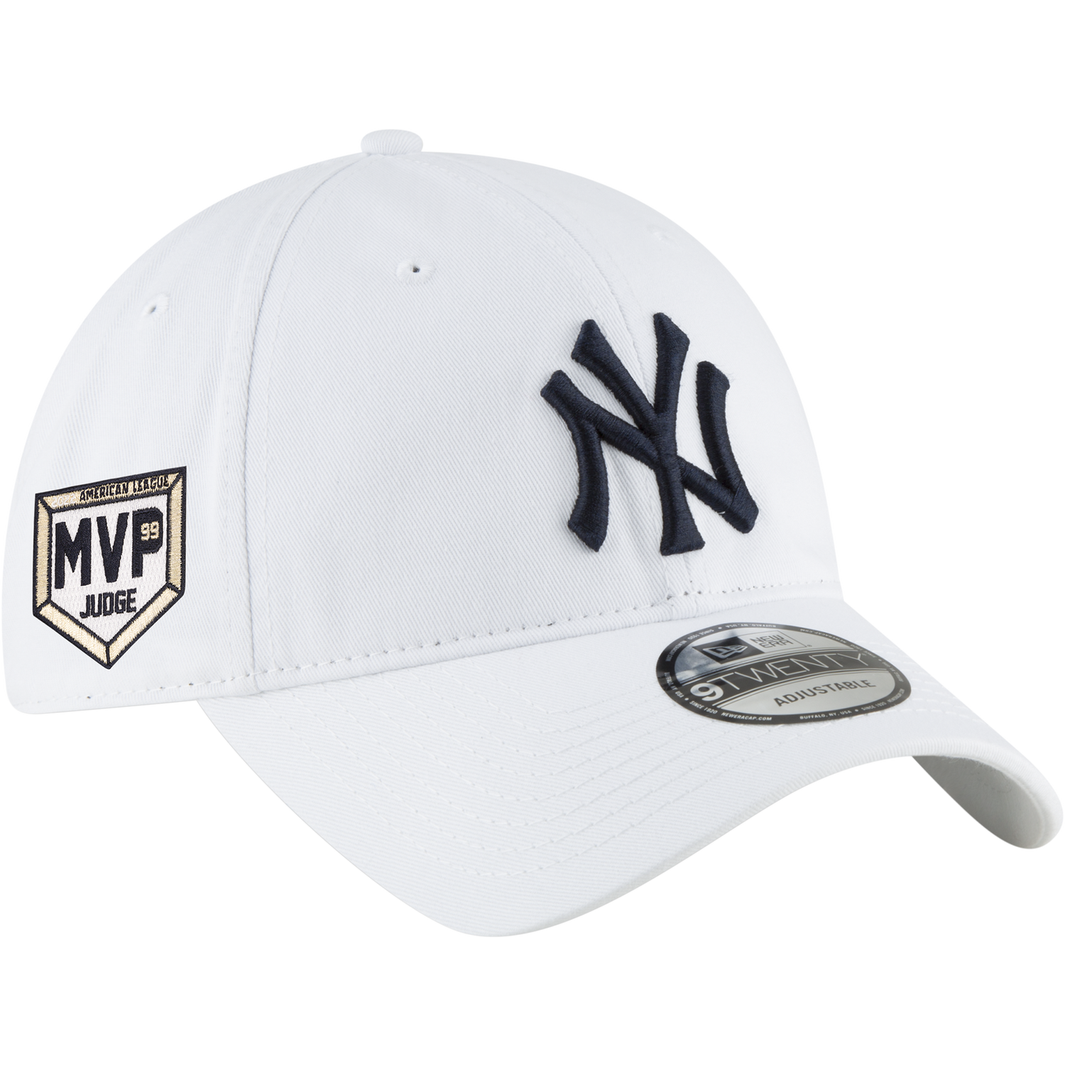 New Era Yankees 9Twenty Core Classic Replica Cap - Men's - White/Navy