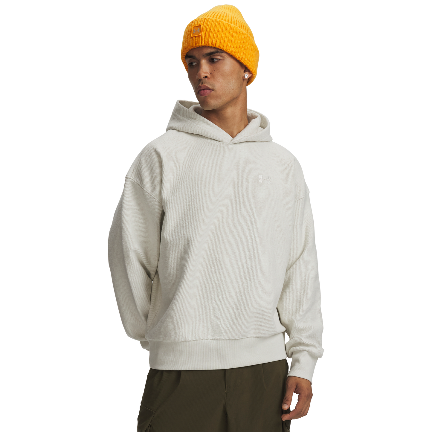 Under Armour Icon Rev Terry Hoodie - Men's - Summit White/Summit White