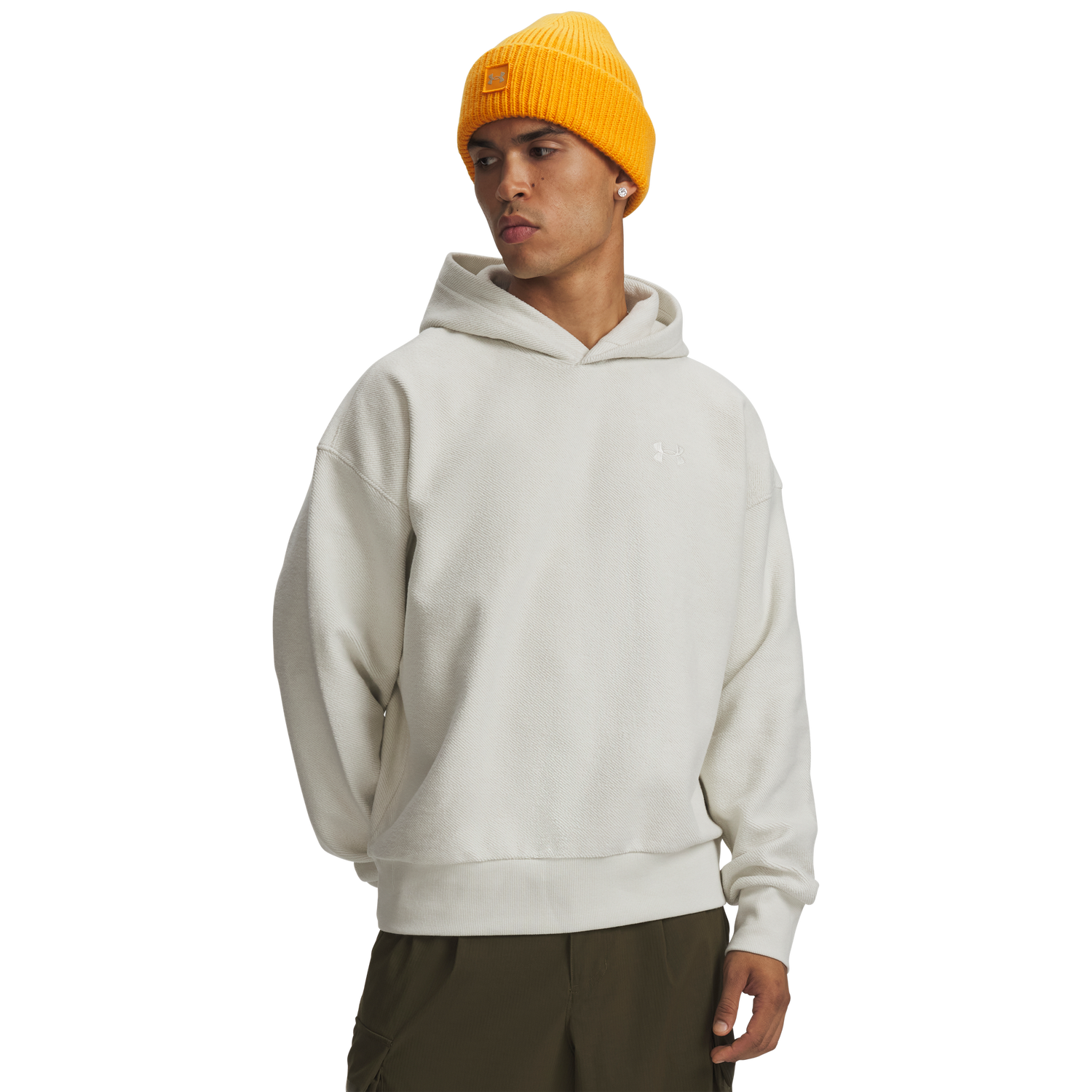 Under Armour Icon Rev Terry Hoodie - Men's - Summit White/Summit White