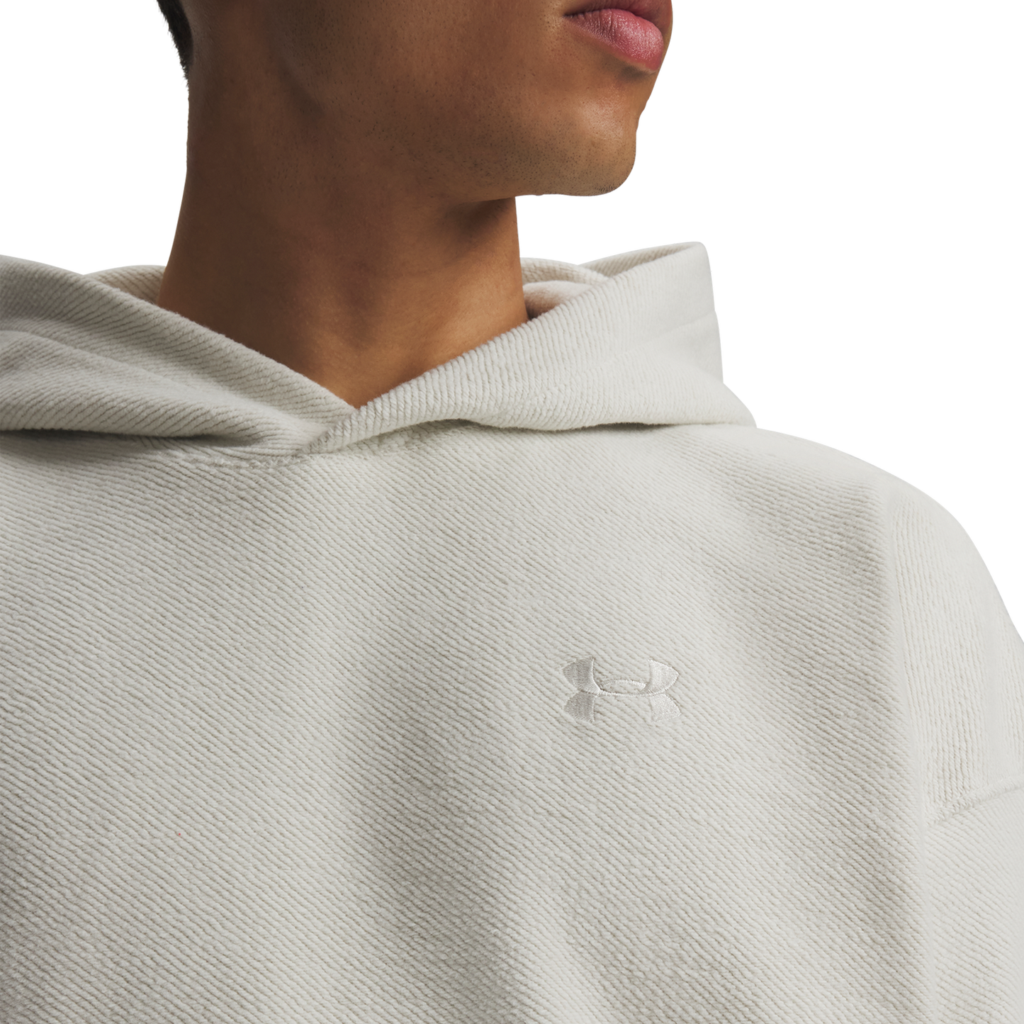 Under Armour Icon Rev Terry Hoodie - Men's - Summit White/Summit White