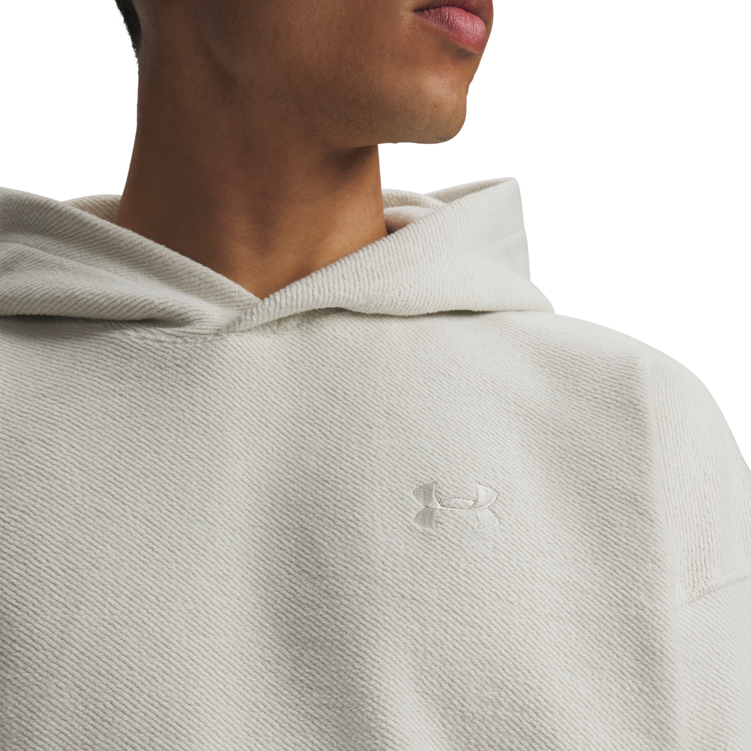Under Armour Icon Rev Terry Hoodie - Men's - Summit White/Summit White