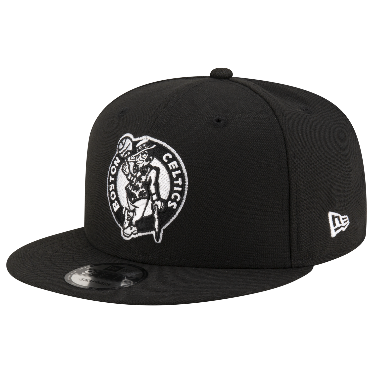New Era Celtics 9FIFTY Snapback - Men's - Black/White