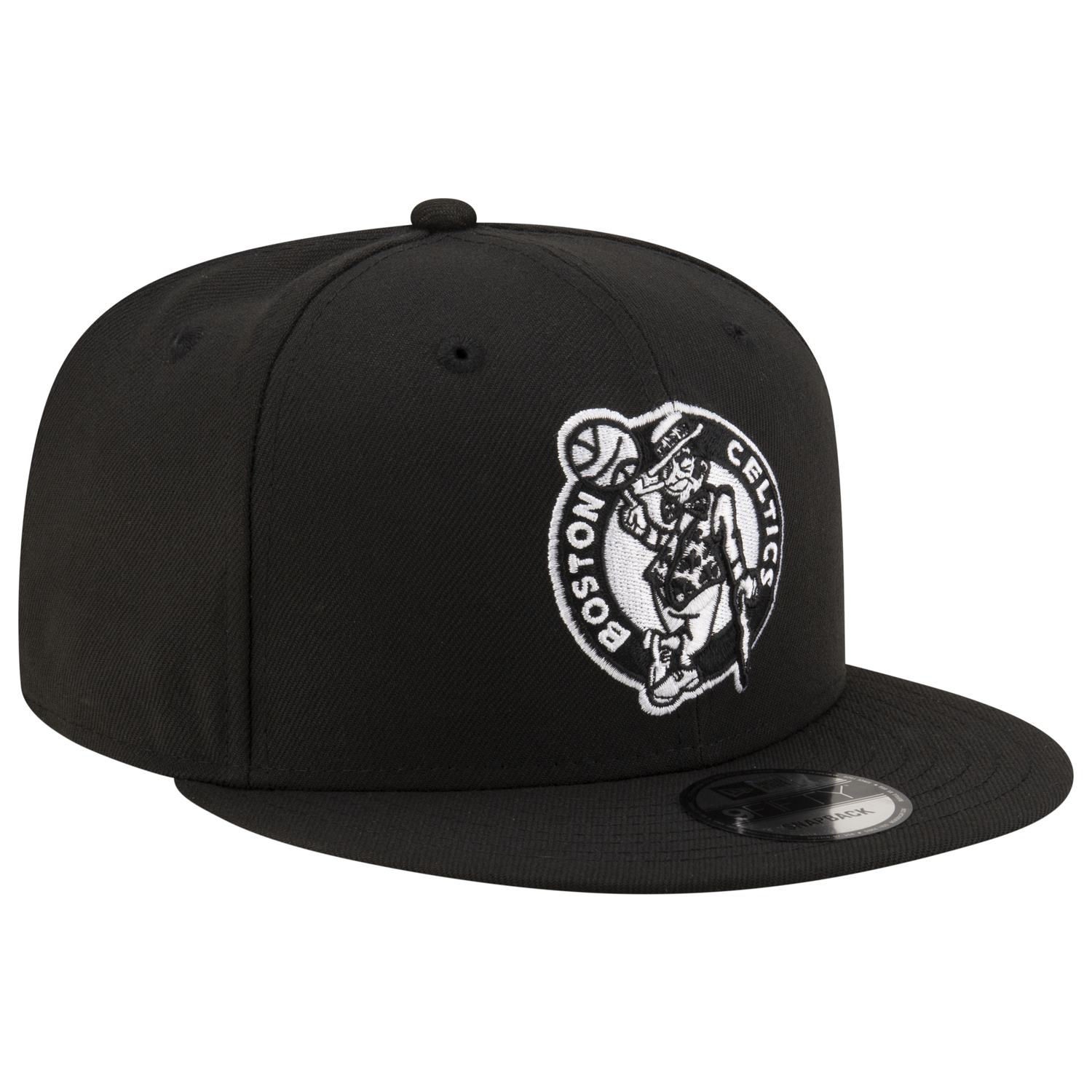 New Era Celtics 9FIFTY Snapback - Men's - Black/White