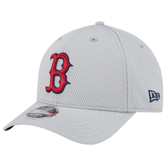 New Era Red Sox 9FORTY M-Crown Cap - Men's - Grey/Navy