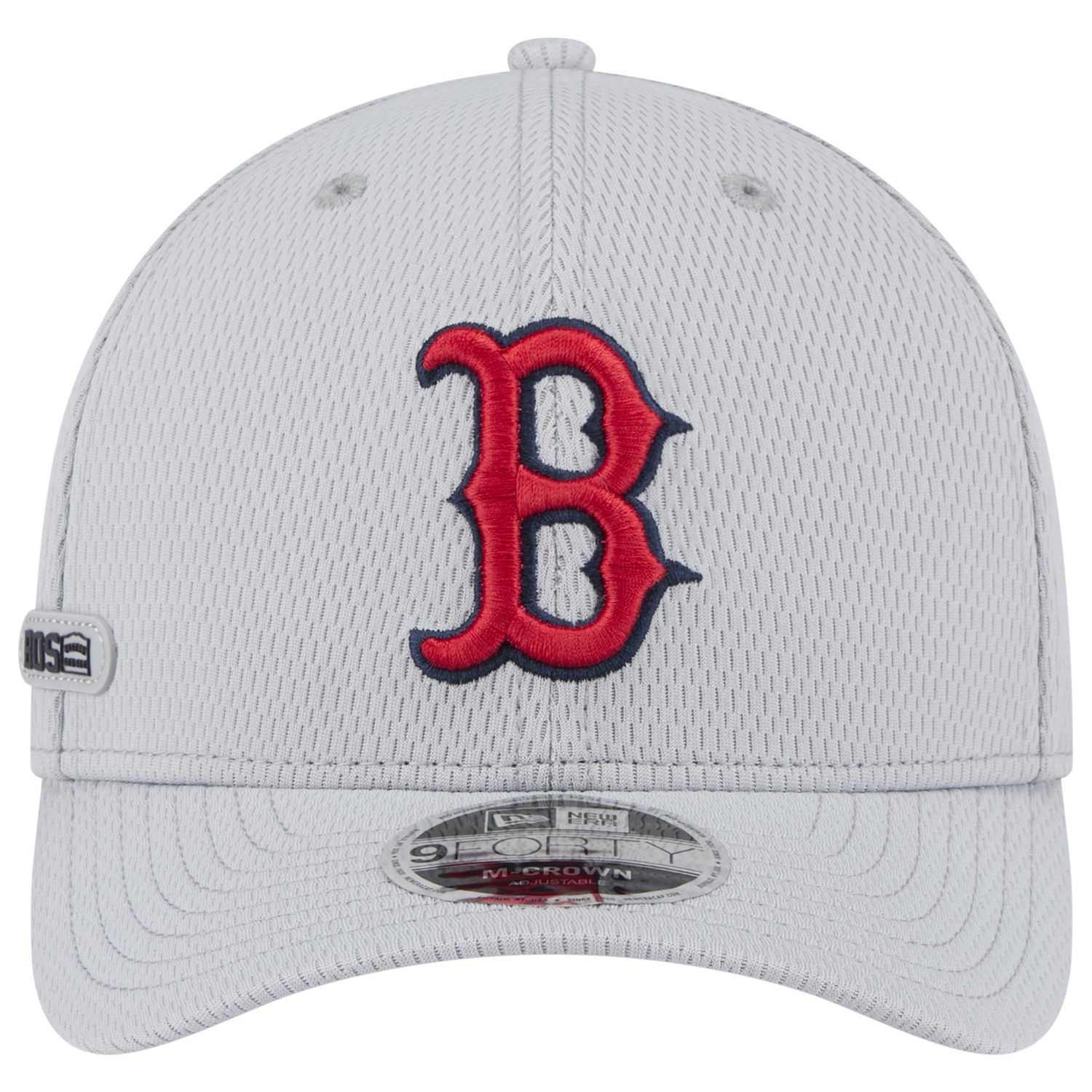 New Era Red Sox 9FORTY M-Crown Cap - Men's - Grey/Navy