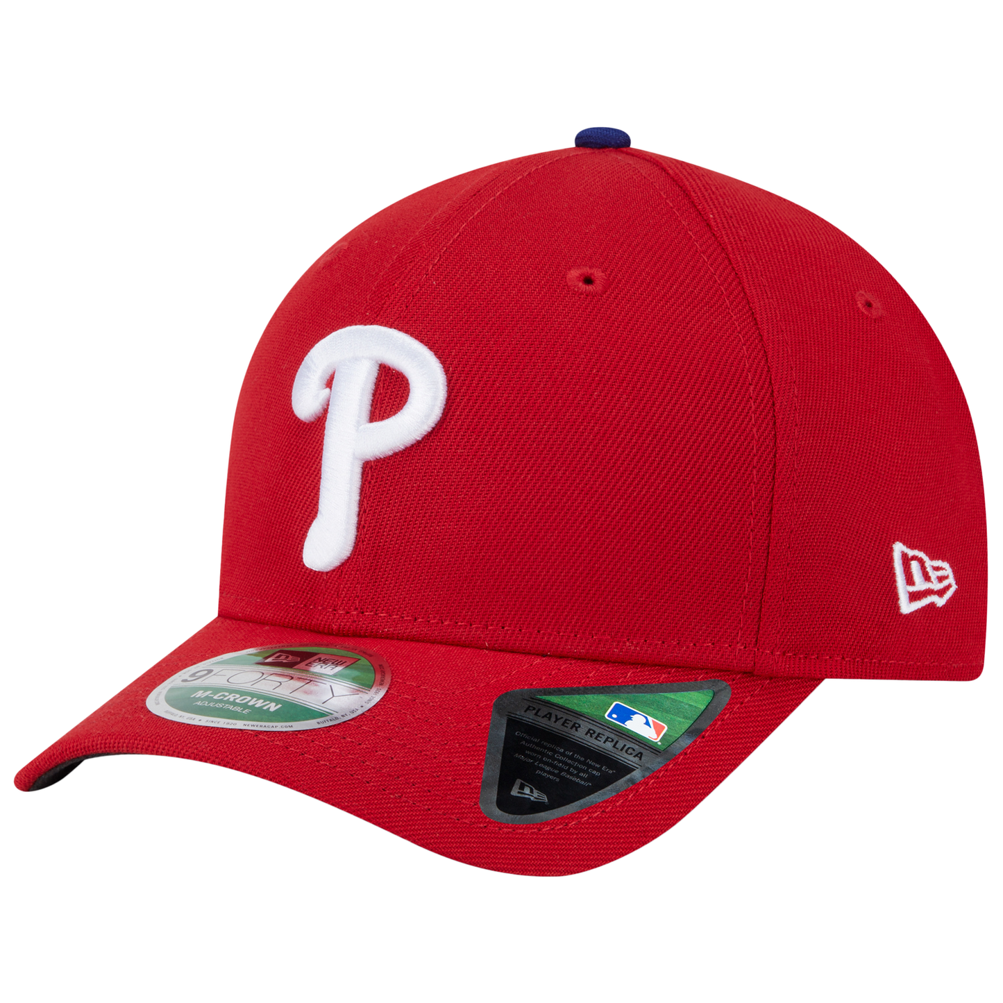 New Era Phillies Player Replica 9FORTY Cap - Men's - Red/White