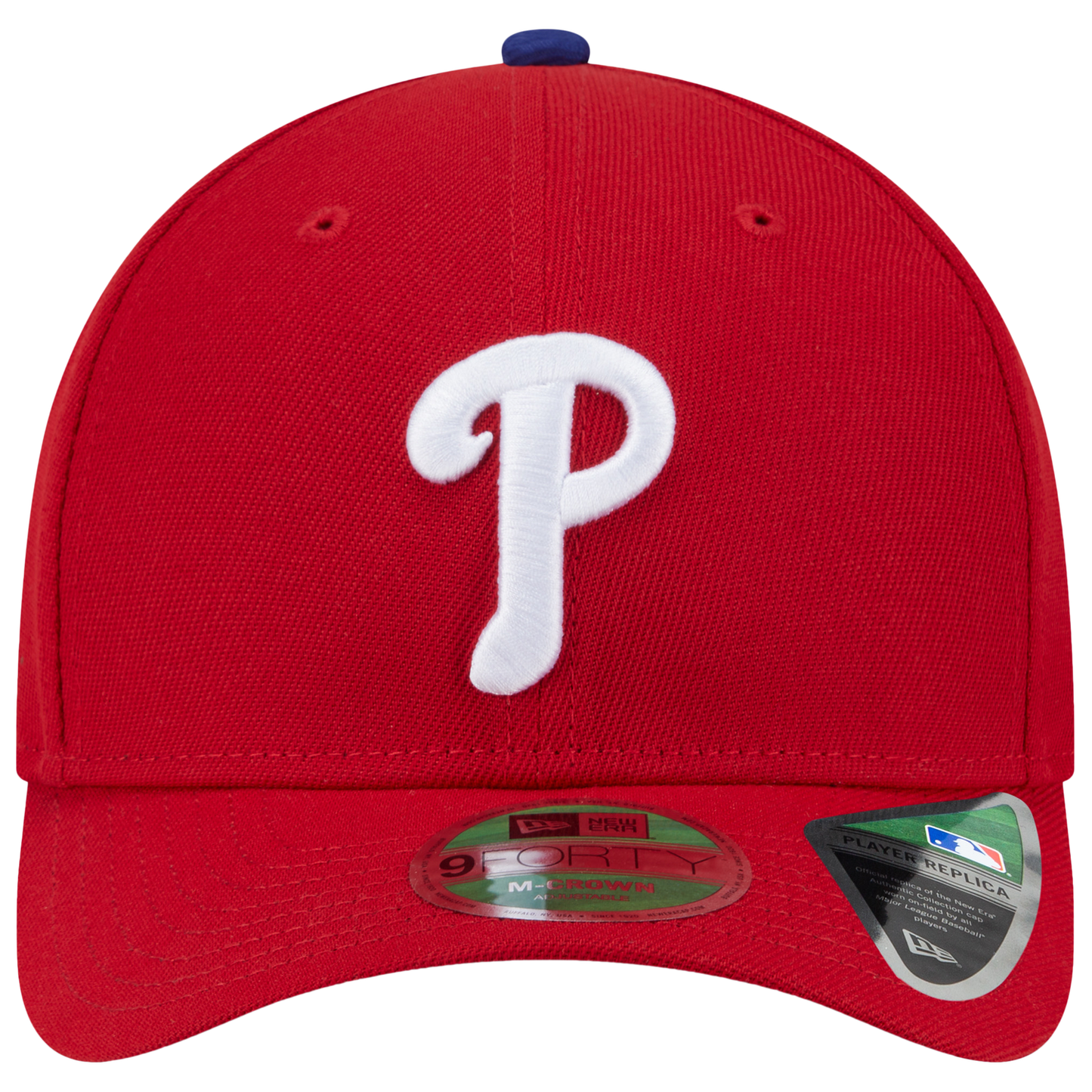 New Era Phillies Player Replica 9FORTY Cap - Men's - Red/White