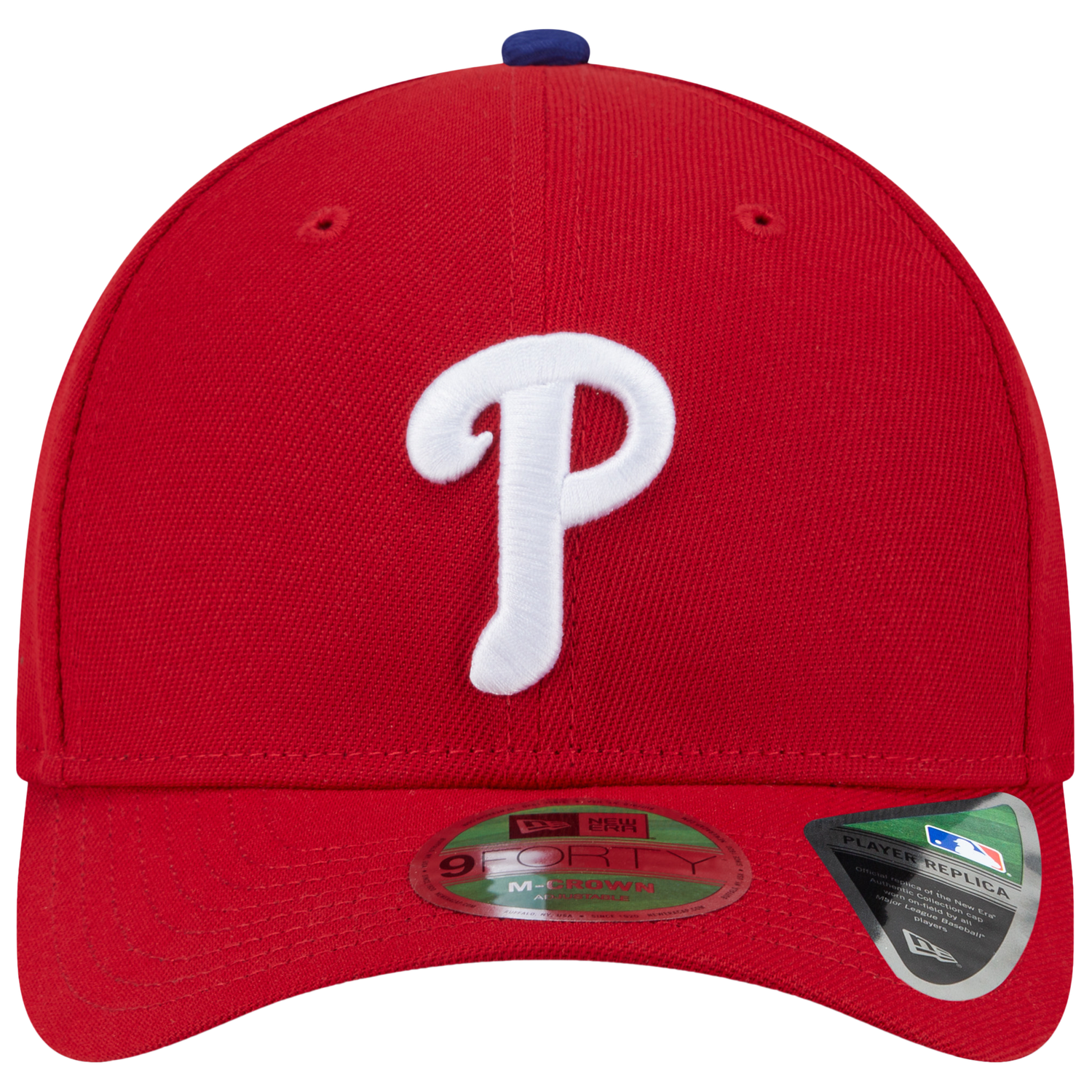 New Era Phillies Player Replica 9FORTY Cap - Men's - Red/White