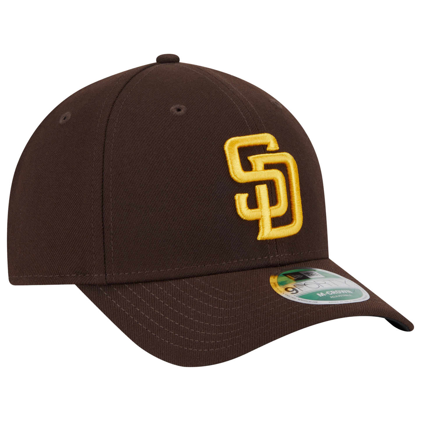 New Era Padres Player Replica 9FORTY Cap - Men's - Brown/Yellow