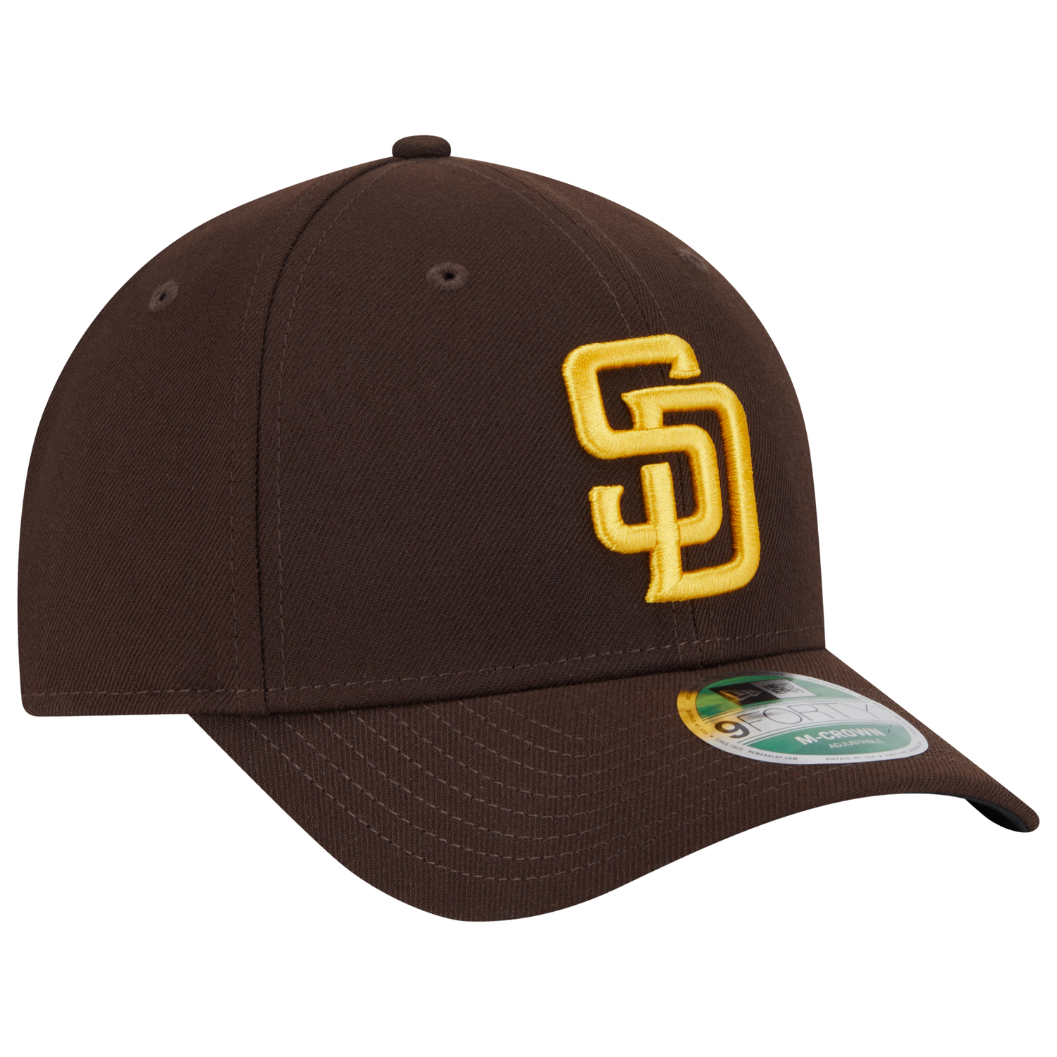 New Era Padres Player Replica 9FORTY Cap - Men's - Brown/Yellow