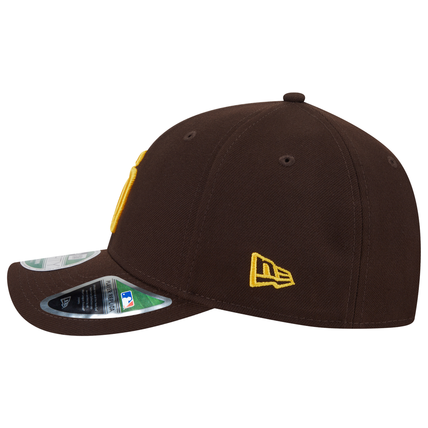 New Era Padres Player Replica 9FORTY Cap - Men's - Brown/Yellow