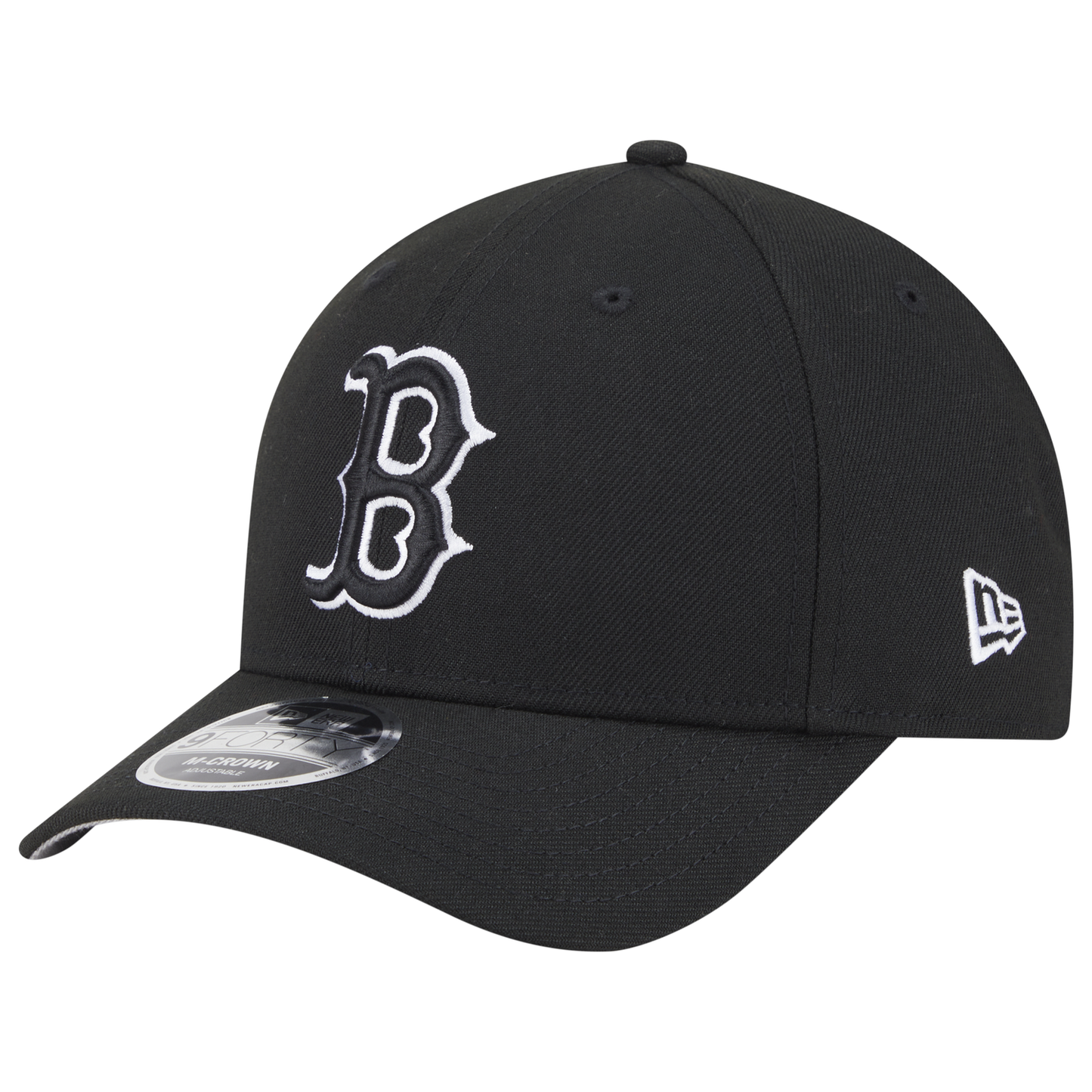 New Era Red Sox 9FORTY M-Crown Cap - Men's - Black/White