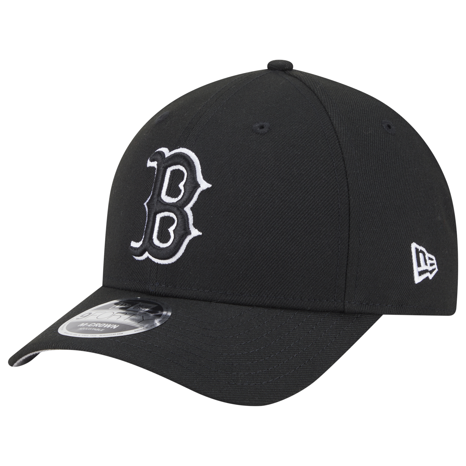 New Era Red Sox 9FORTY M-Crown Cap - Men's - Black/White