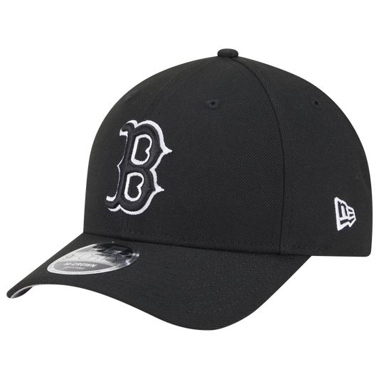 New Era Red Sox 9FORTY M-Crown Cap - Men's - Black/White
