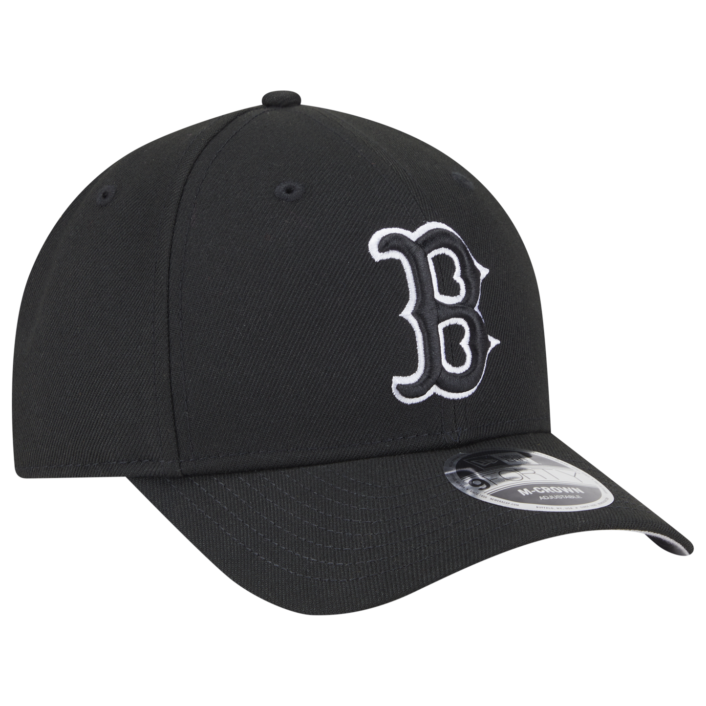 New Era Red Sox 9FORTY M-Crown Cap - Men's - Black/White