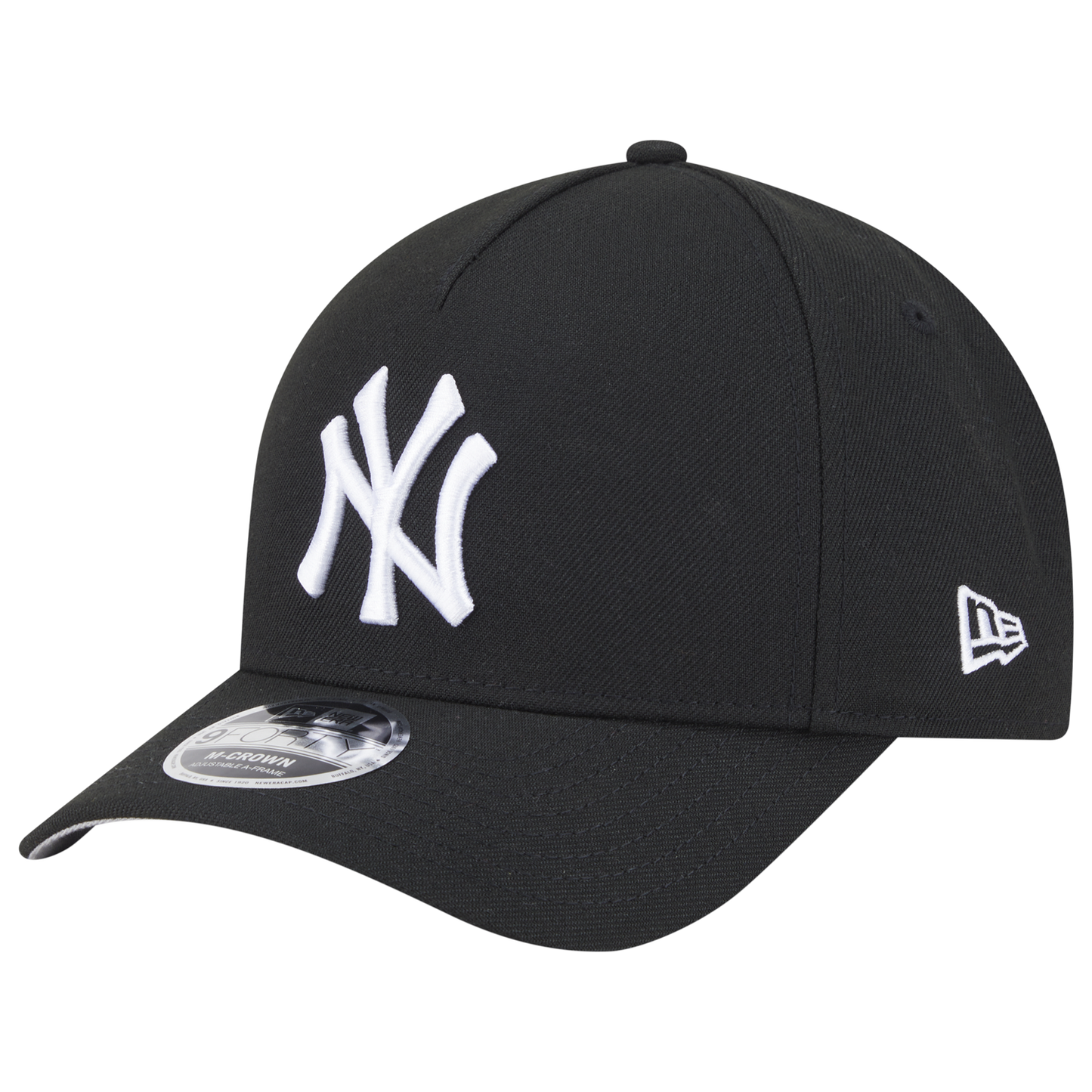 New Era Yankees 940M Crown A Frame Cap - Men's - Black/White