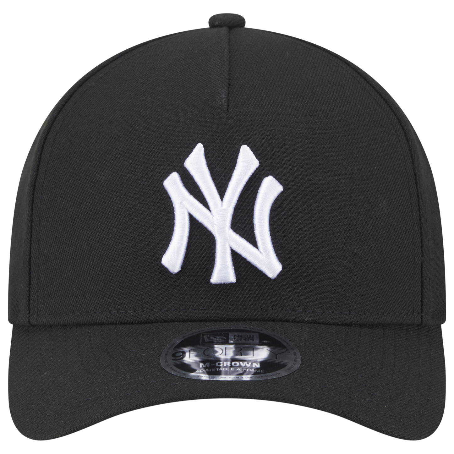 New Era Yankees 940M Crown A Frame Cap - Men's - Black/White