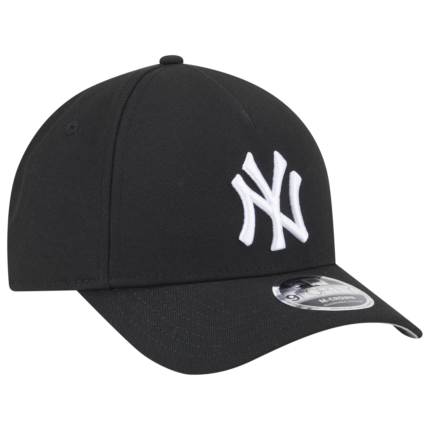 New Era Yankees 940M Crown A Frame Cap - Men's - Black/White