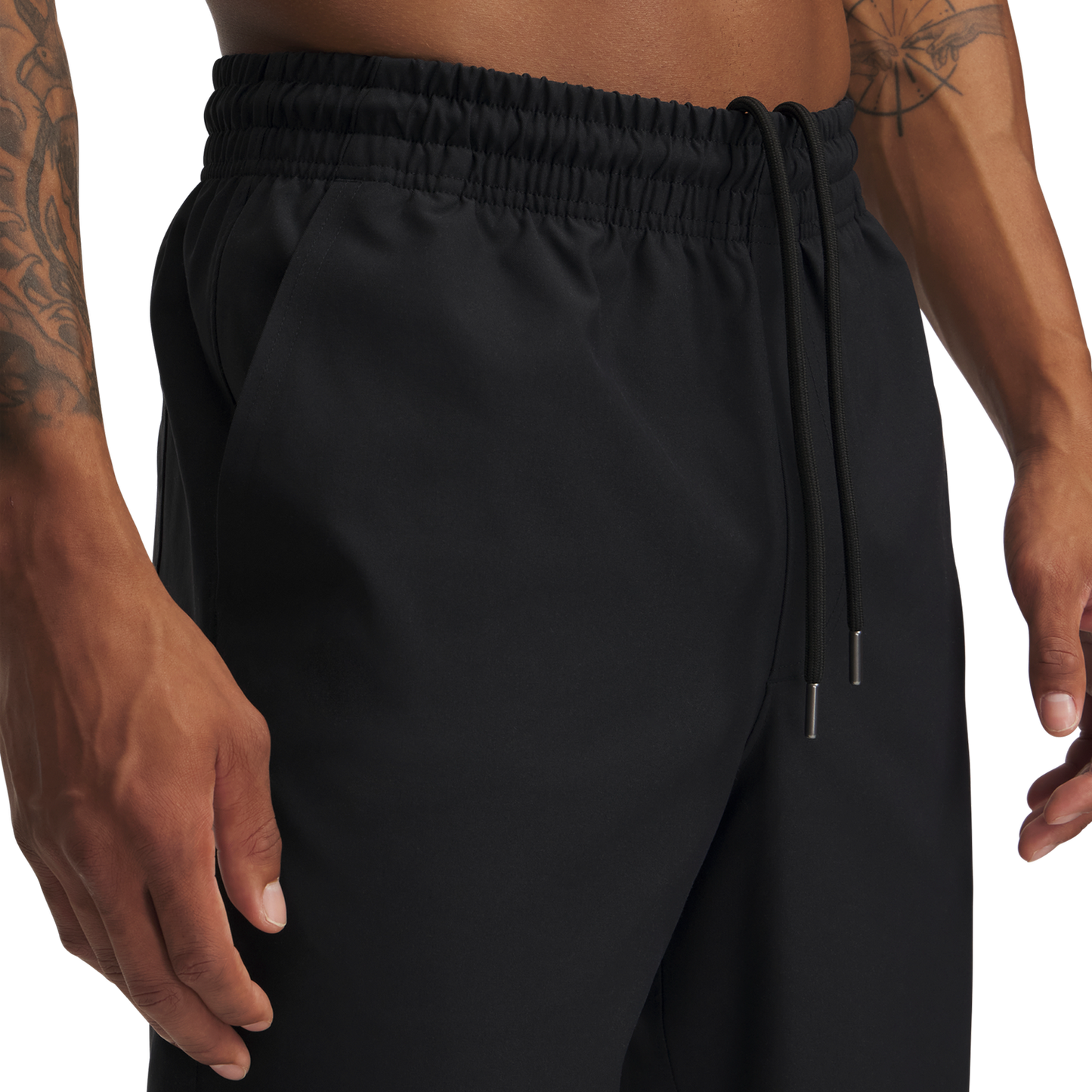 Under Armour Icon Woven Joggers - Men's - Black/Black