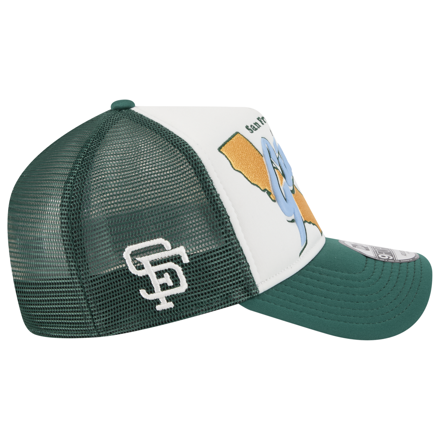 New Era Giants State Flower Cap - Men's - Green/White