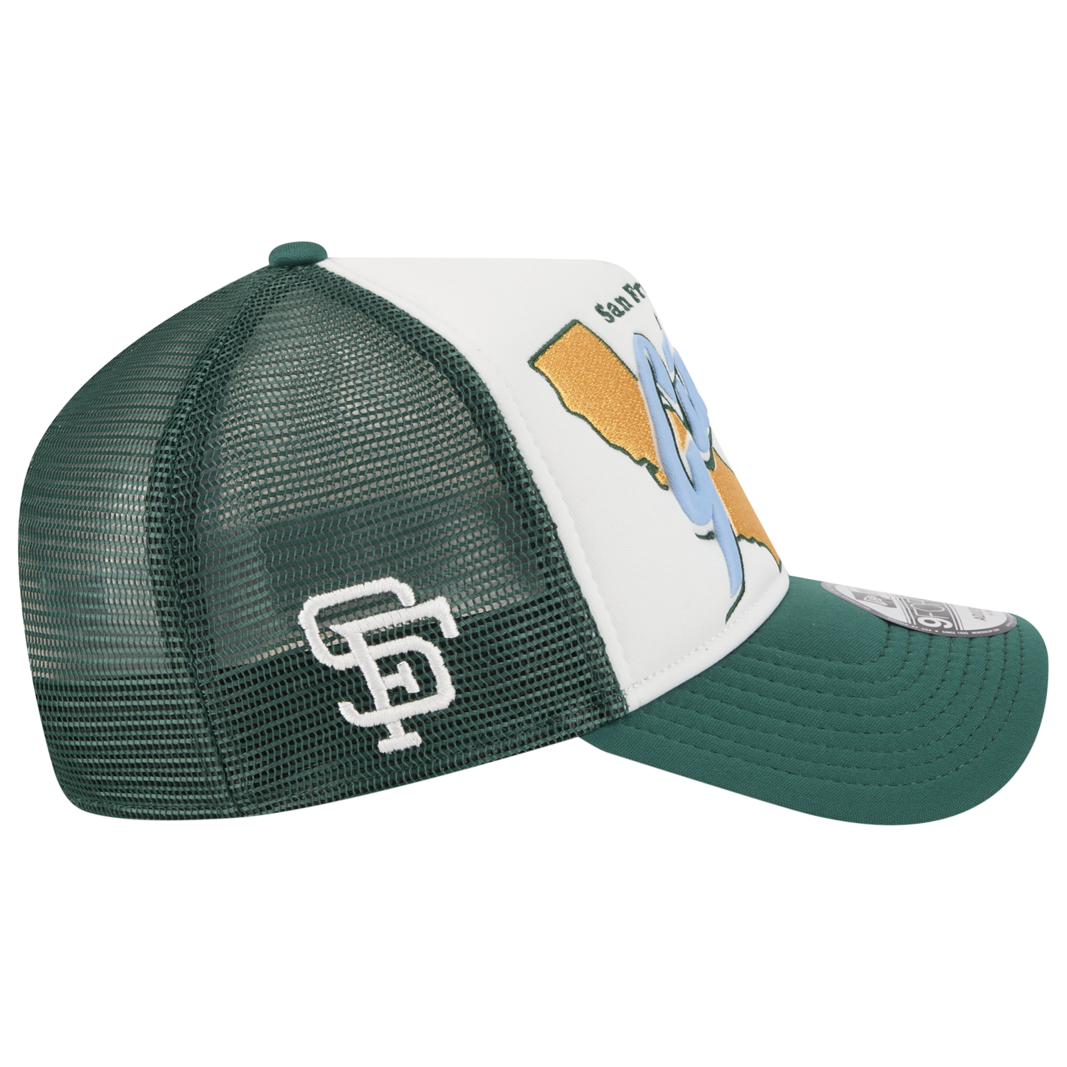 New Era Giants State Flower Cap - Men's - Green/White