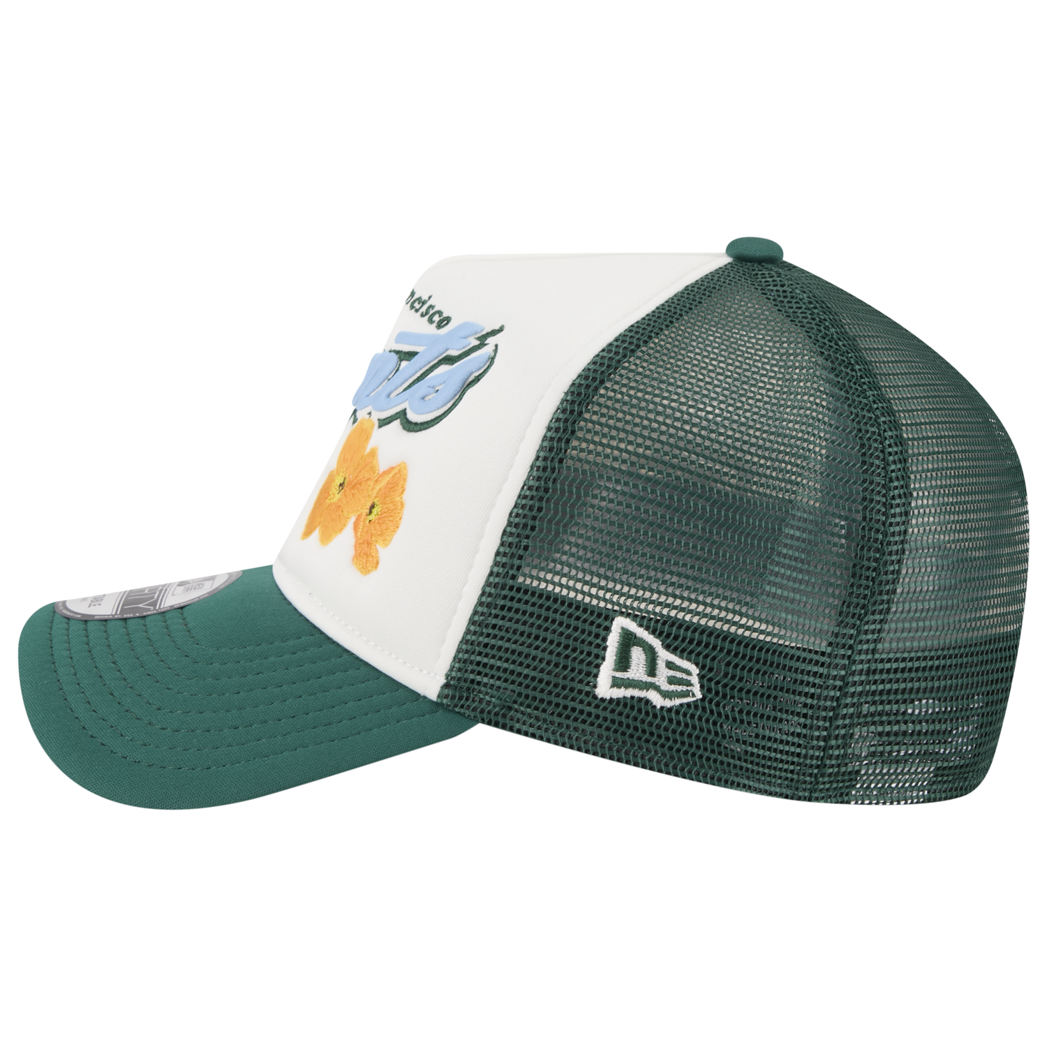 New Era Giants State Flower Cap - Men's - Green/White