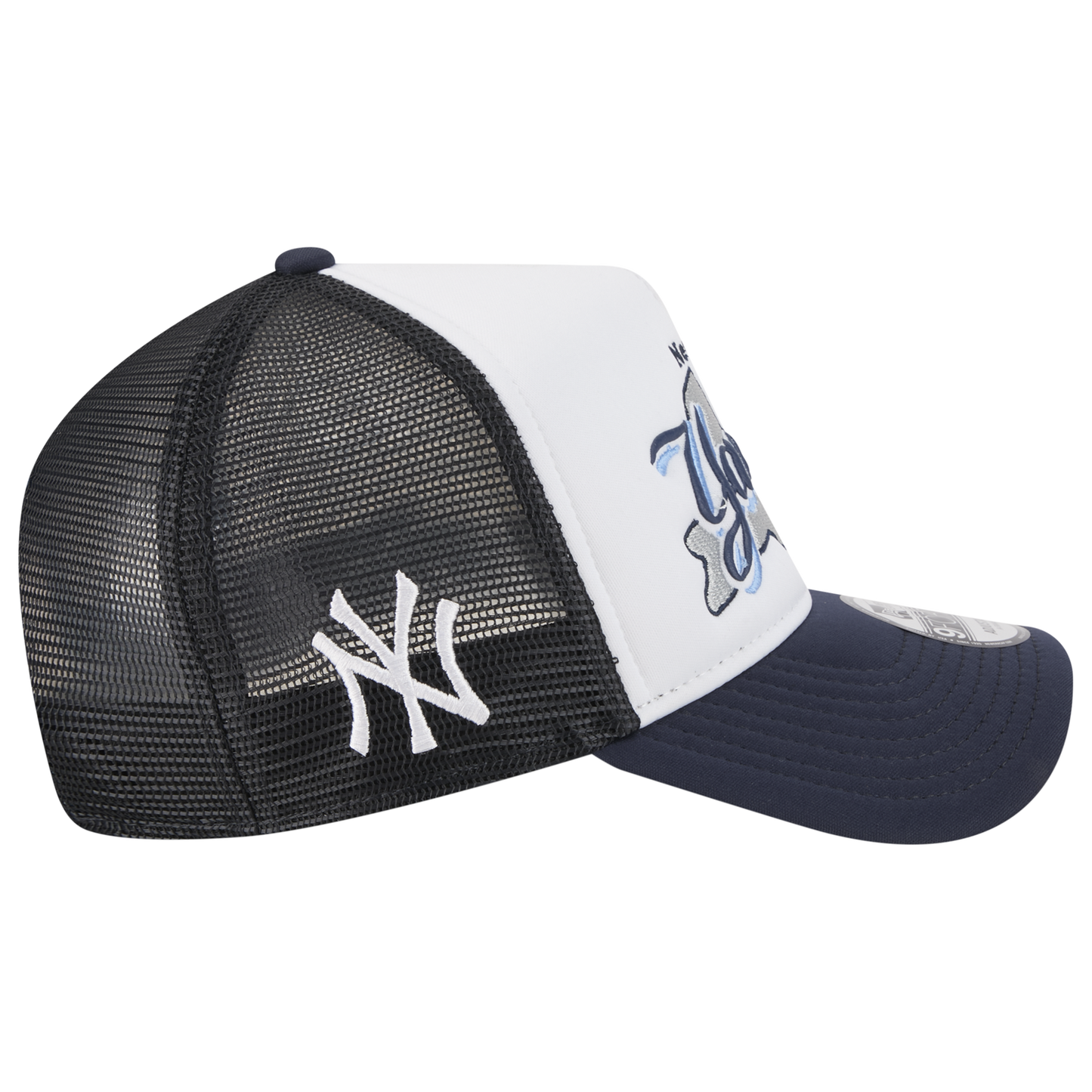New Era Yankees State Flower Cap - Men's - White/Navy