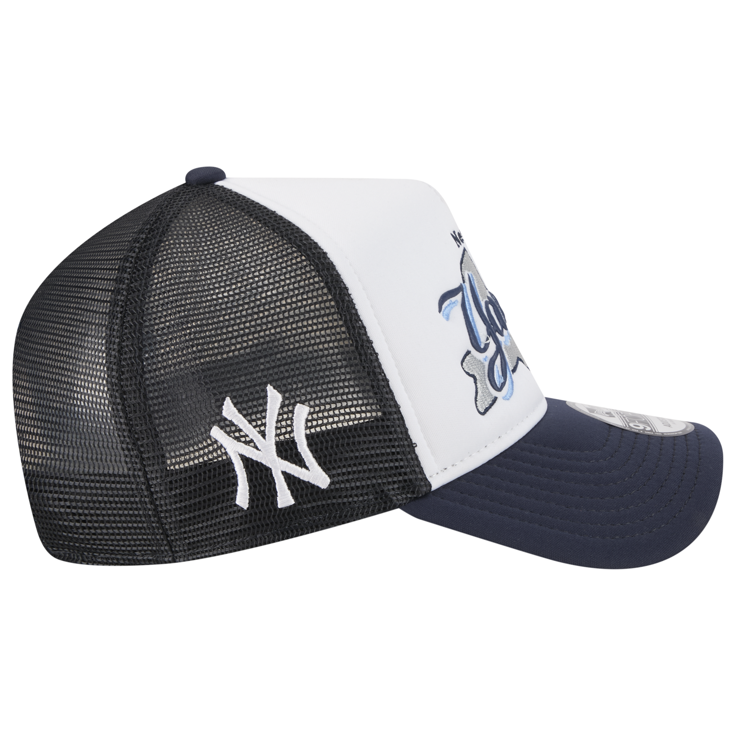 New Era Yankees State Flower Cap - Men's - White/Navy