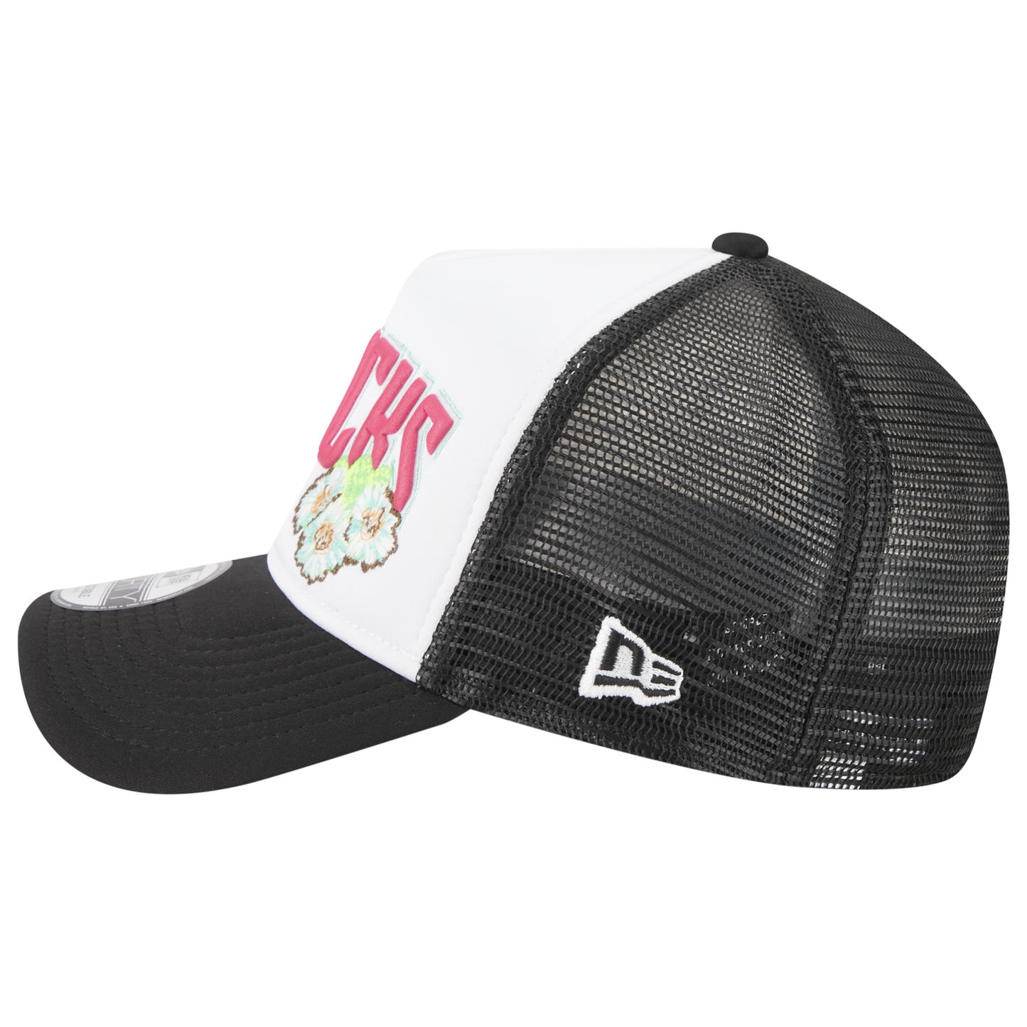 New Era Diamondbacks State Flower Cap - Men's - White/Black