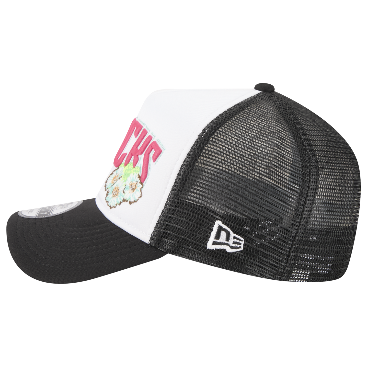 New Era Diamondbacks State Flower Cap - Men's - White/Black