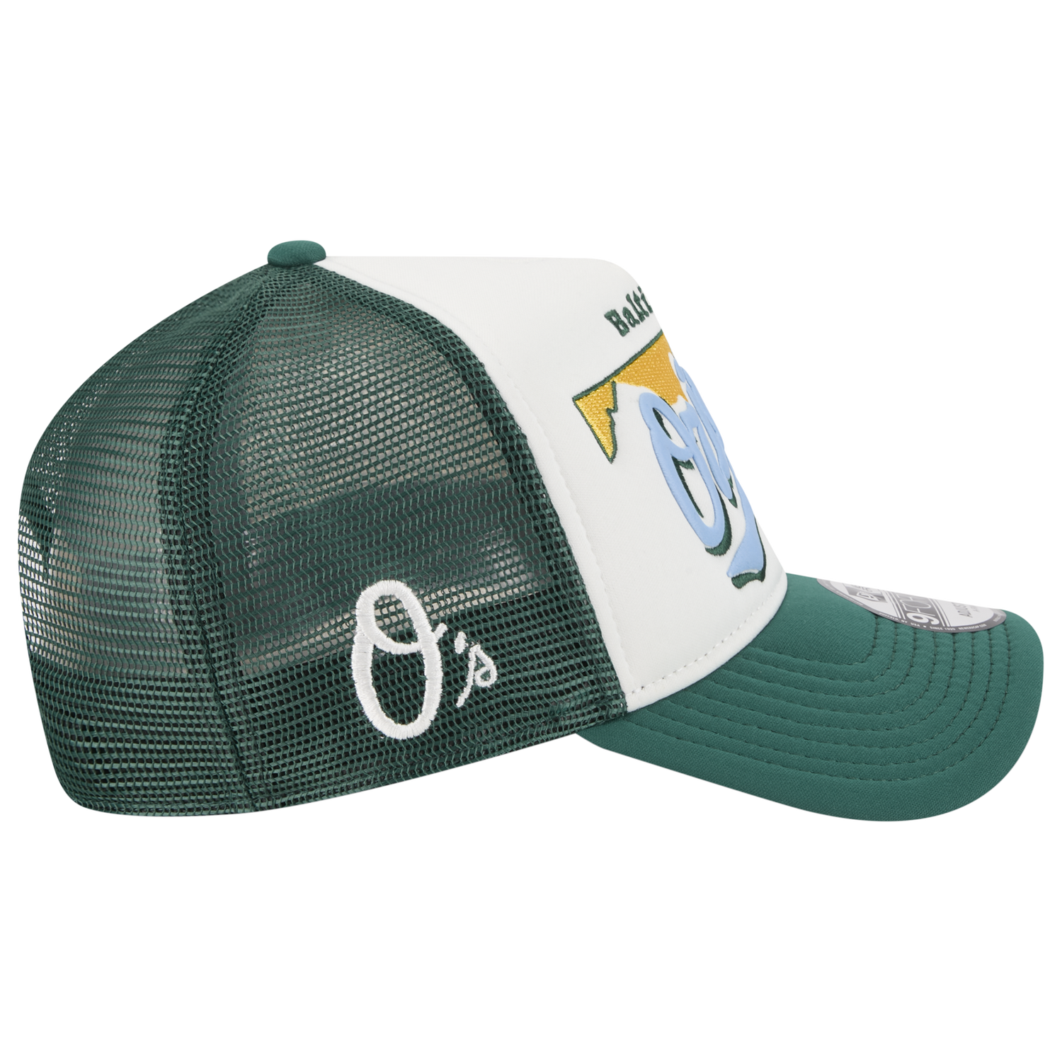 New Era Orioles State Flower Cap - Men's - White/Green