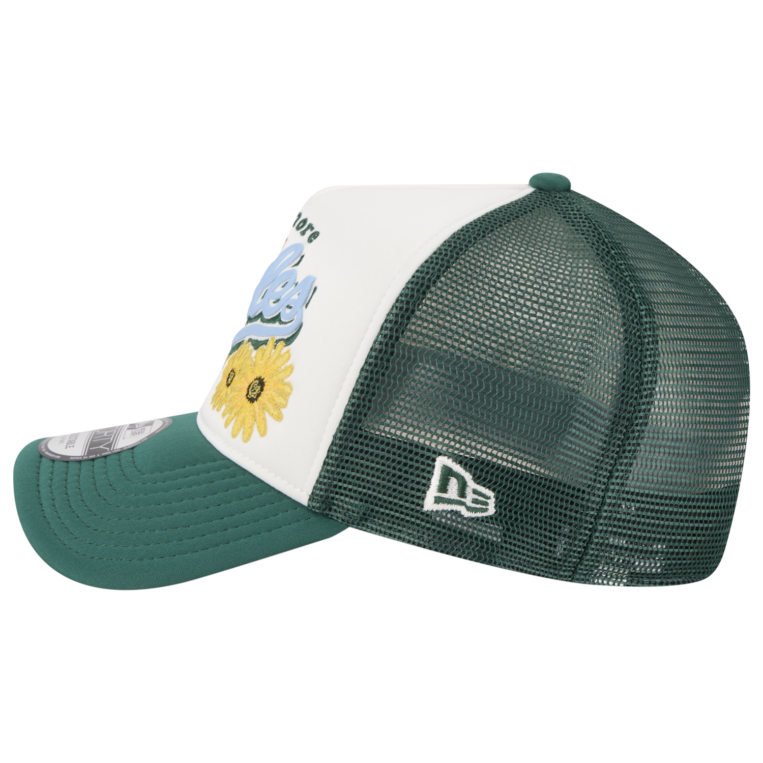 New Era Orioles State Flower Cap - Men's - White/Green