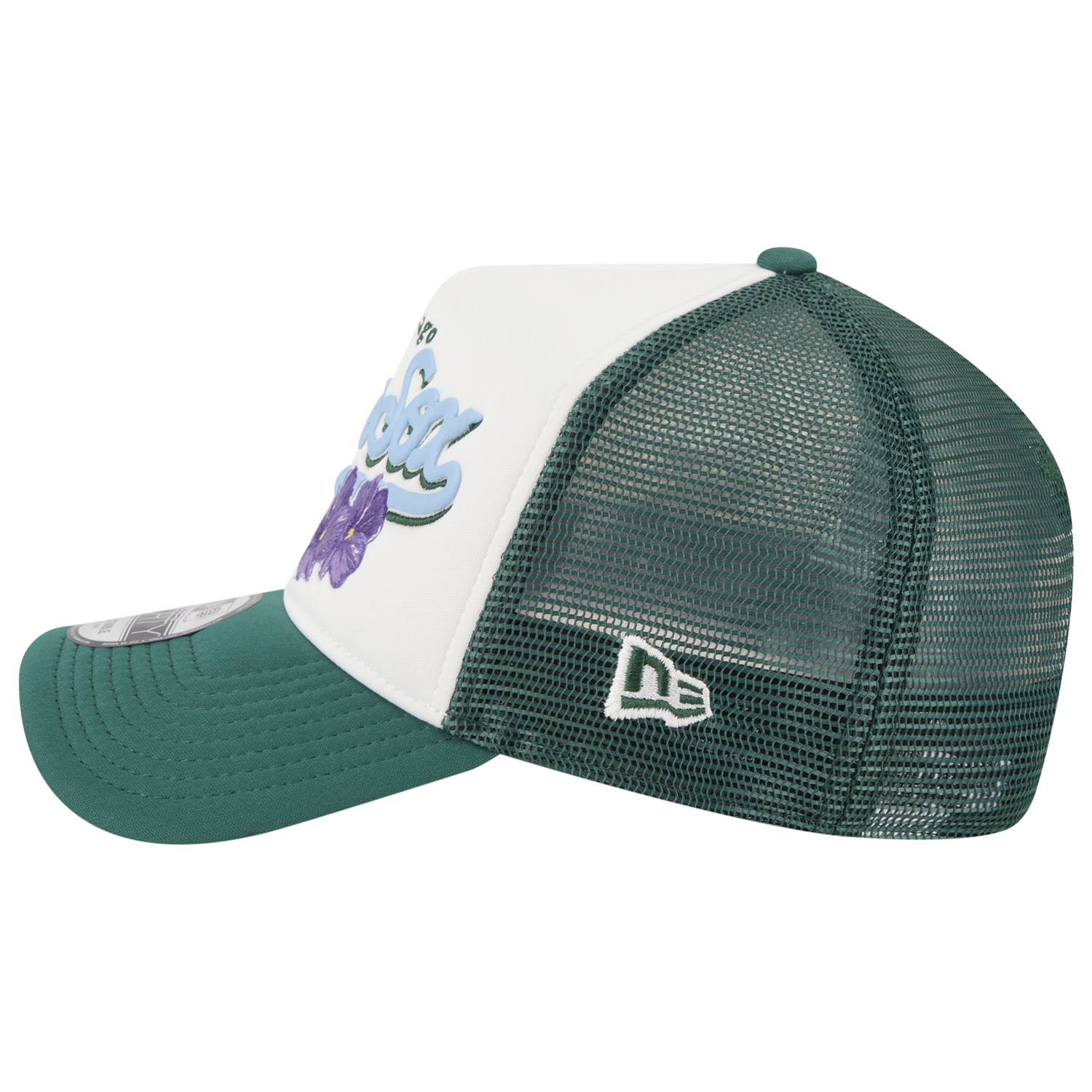 New Era White Sox State Flower Cap - Men's - White/Green