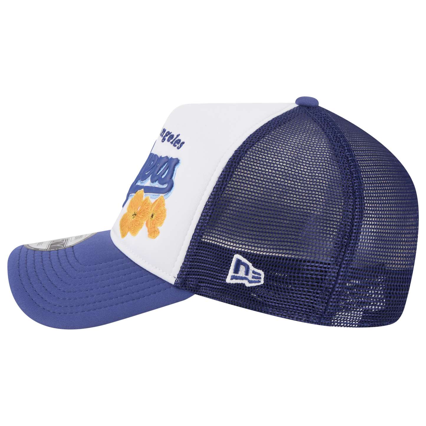 New Era Dodgers State Flower Cap - Men's - Blue/White