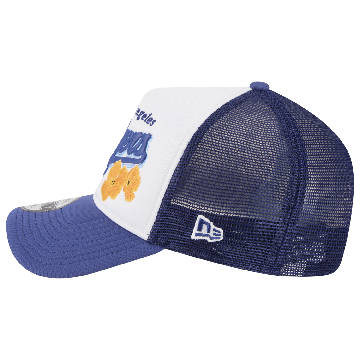 New Era Dodgers State Flower Cap - Men's - Blue/White