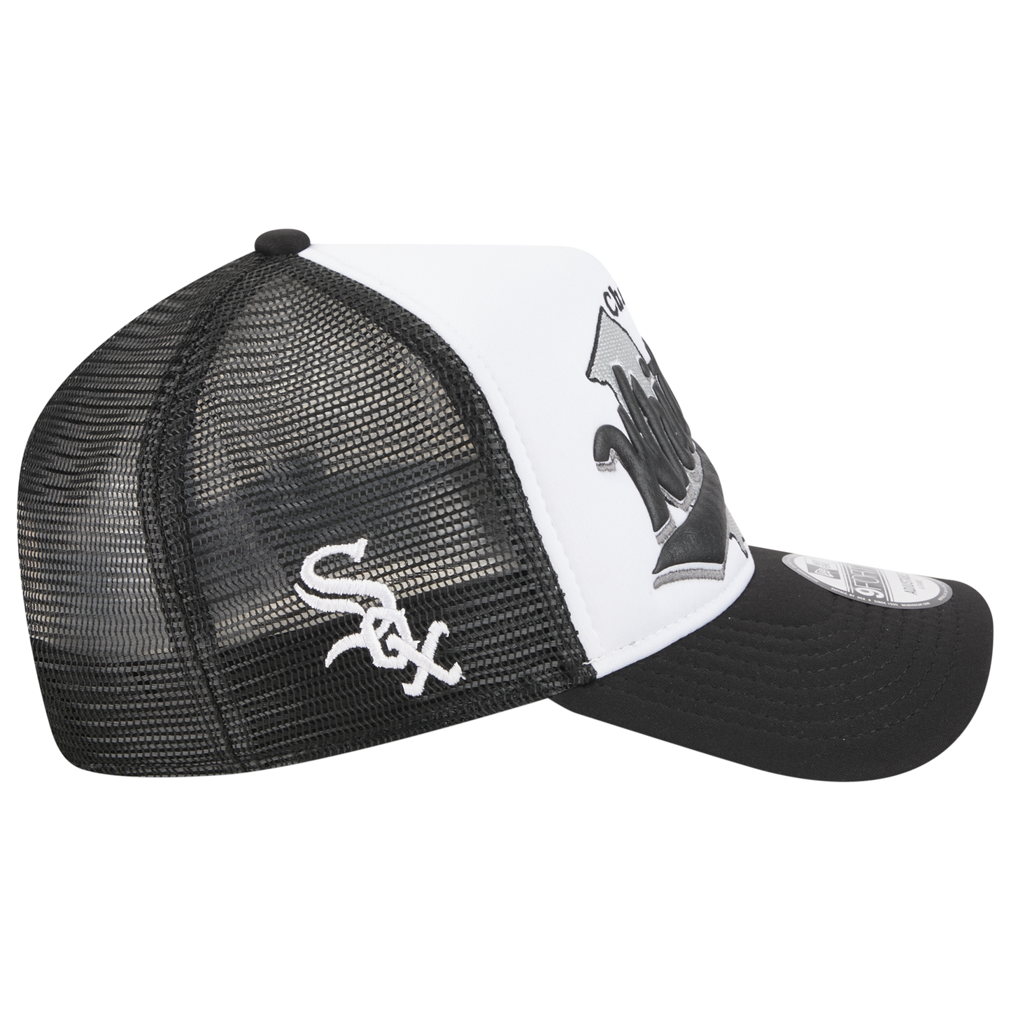 New Era White Sox State Flower Cap - Men's - White/Black