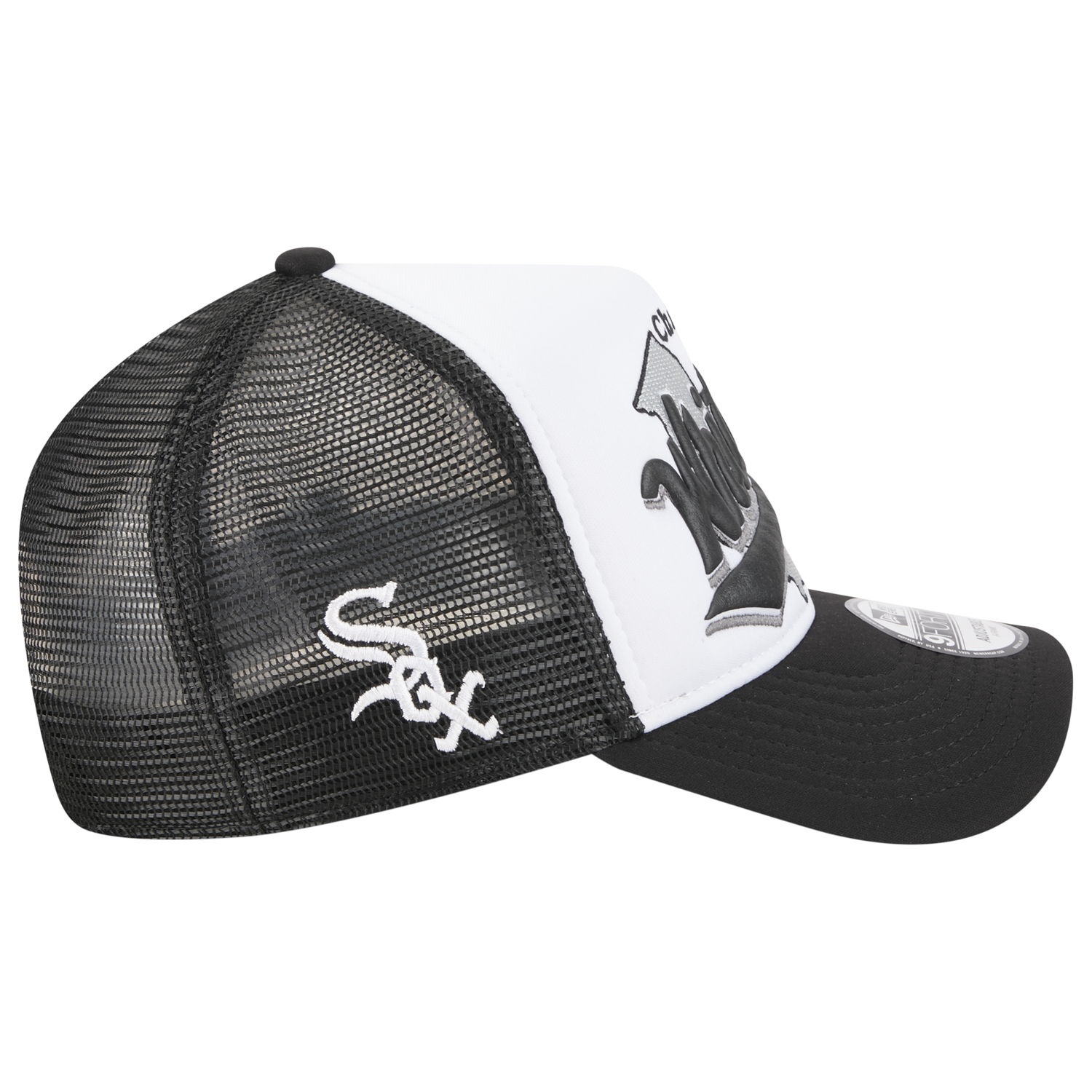 New Era White Sox State Flower Cap - Men's - White/Black