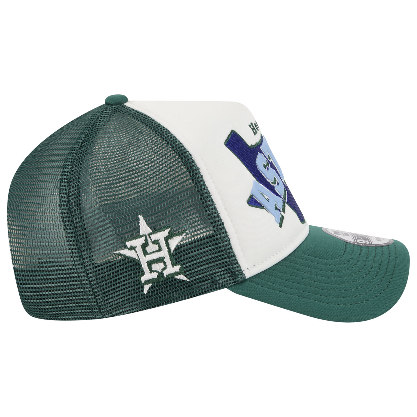 New Era Astros State Flower Cap - Men's - White/Green