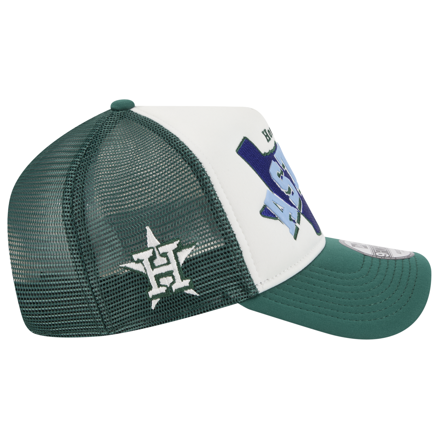 New Era Astros State Flower Cap - Men's - White/Green