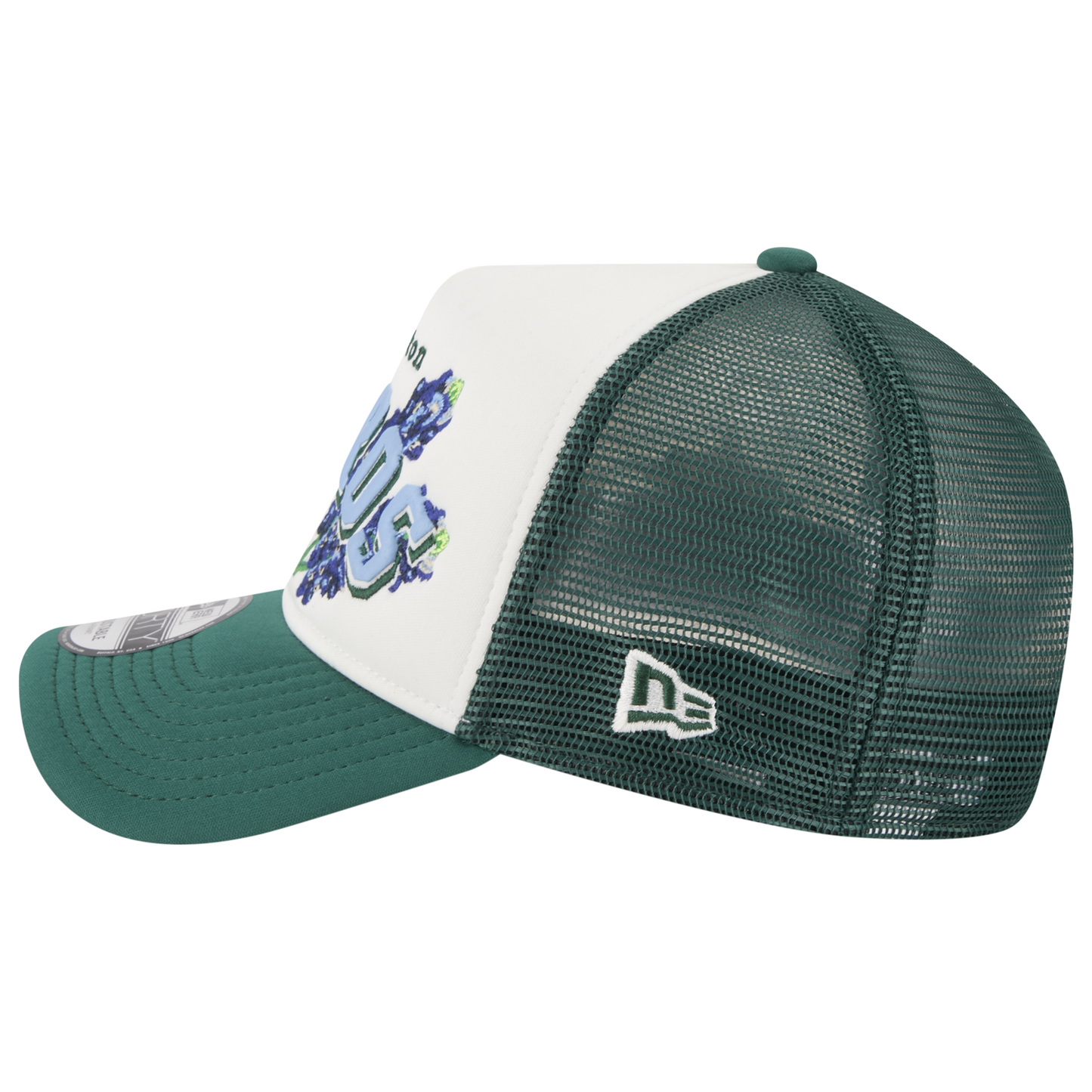 New Era Astros State Flower Cap - Men's - White/Green