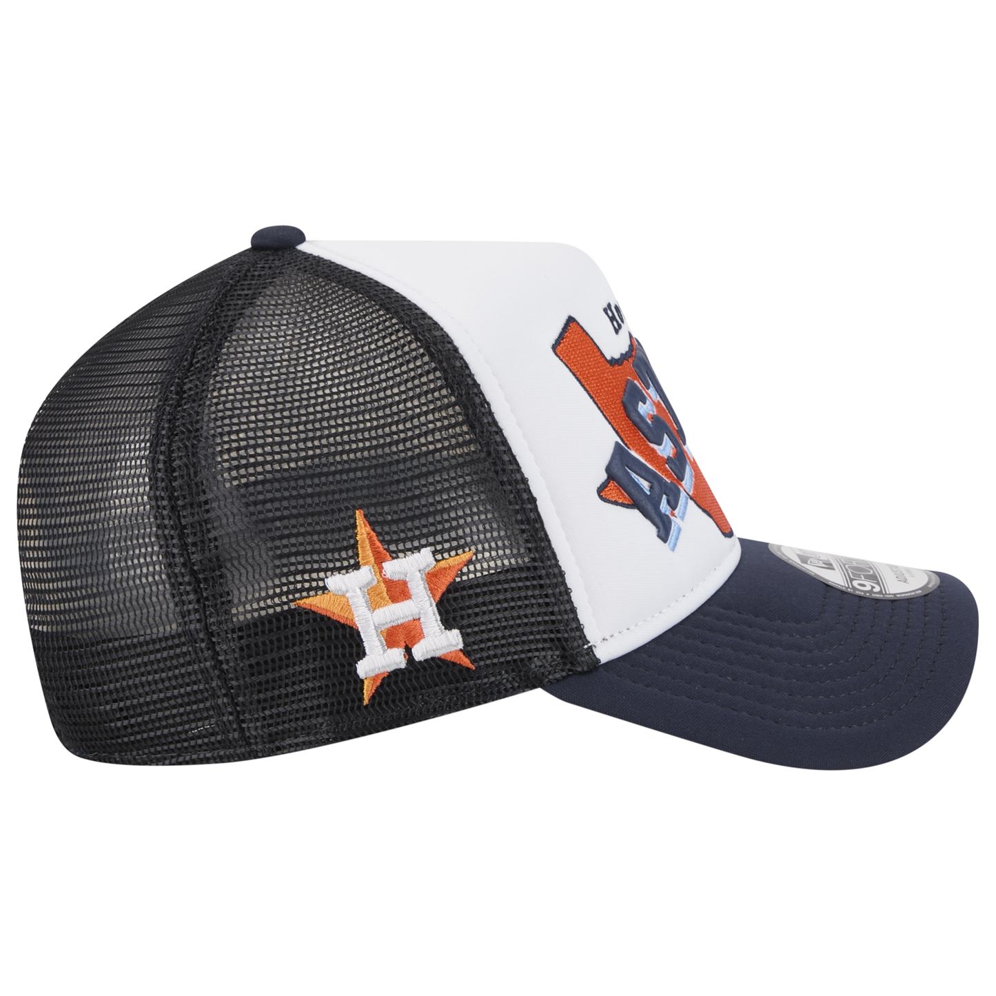 New Era Astros State Flower Cap - Men's - Navy/White