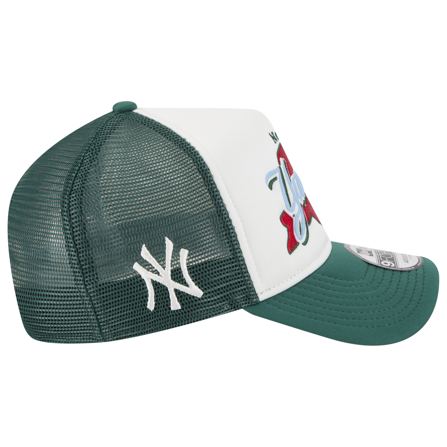 New Era Yankees State Flower Cap - Men's - Green/White
