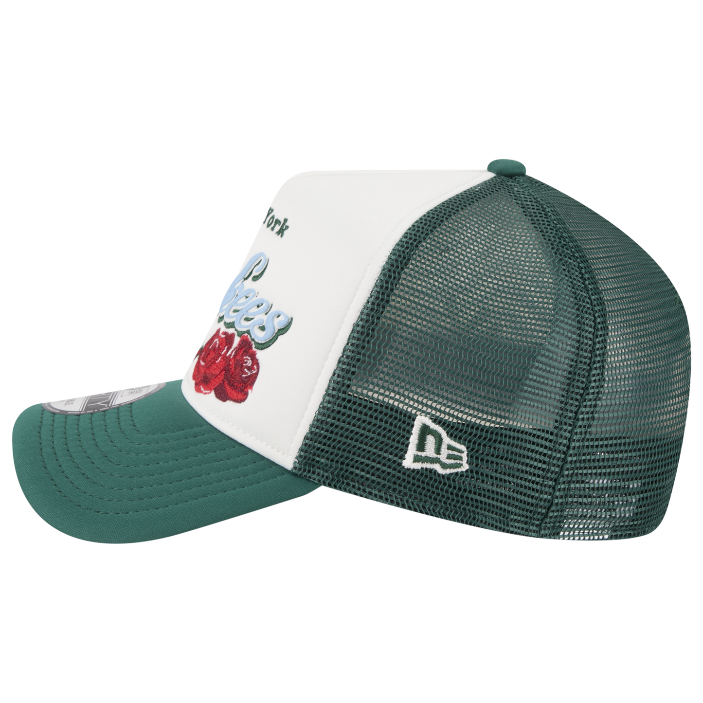 New Era Yankees State Flower Cap - Men's - Green/White