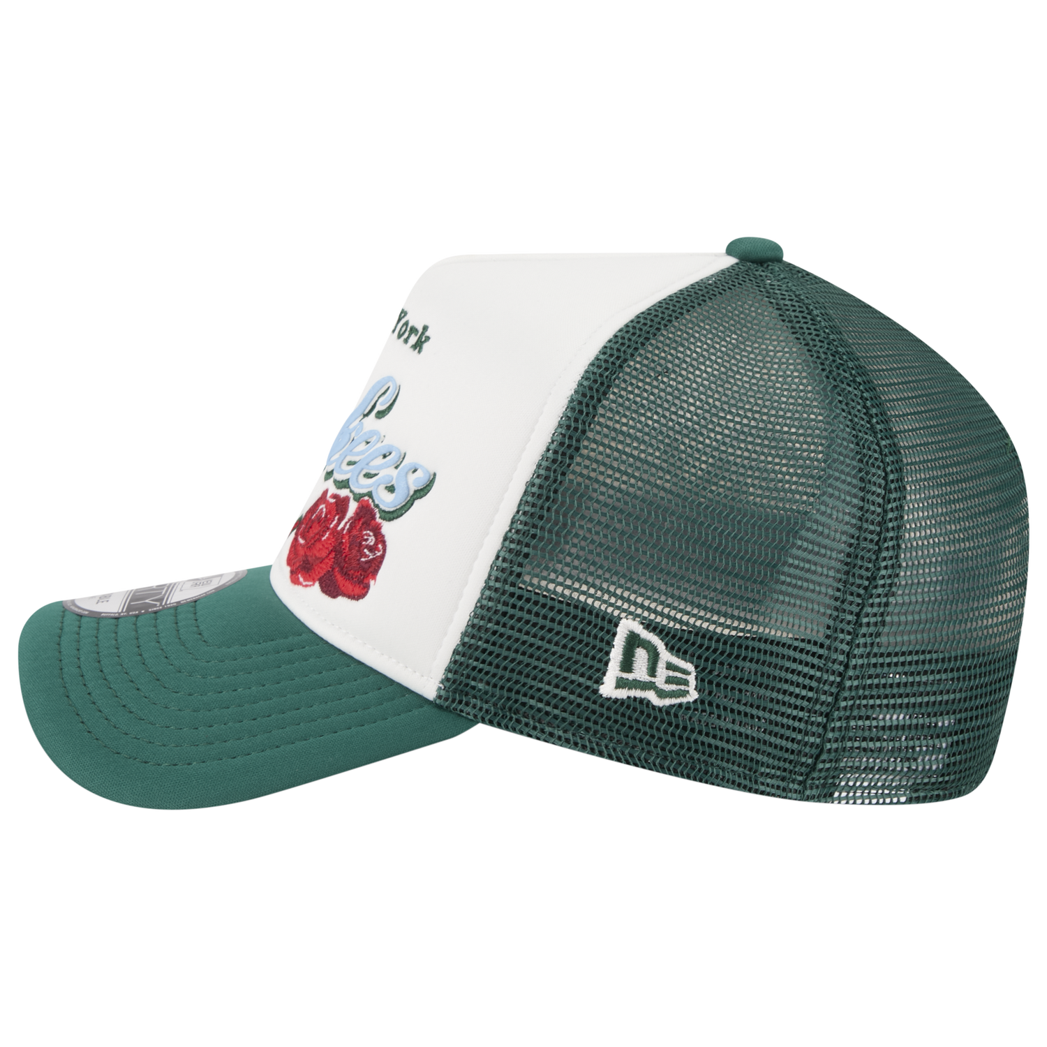 New Era Yankees State Flower Cap - Men's - Green/White