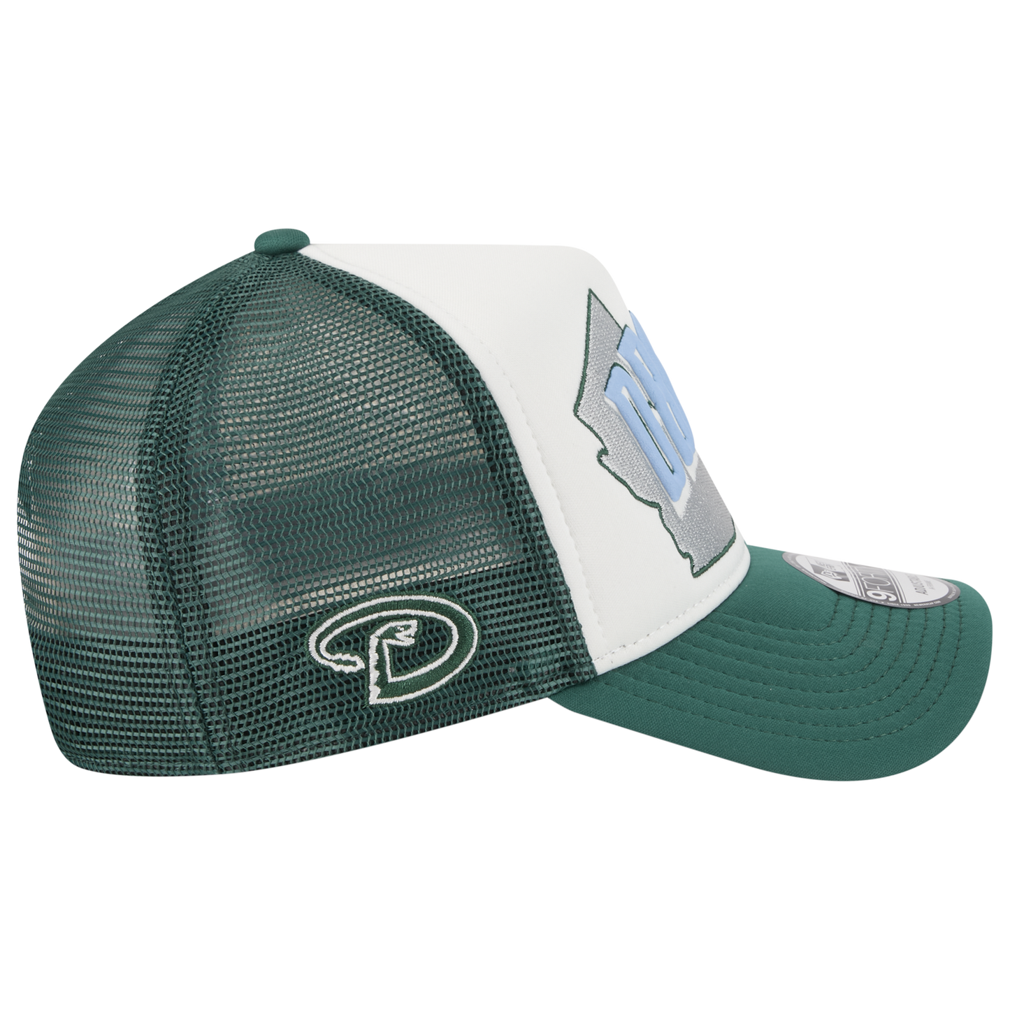 New Era Diamondbacks State Flower Cap - Men's - White/Green