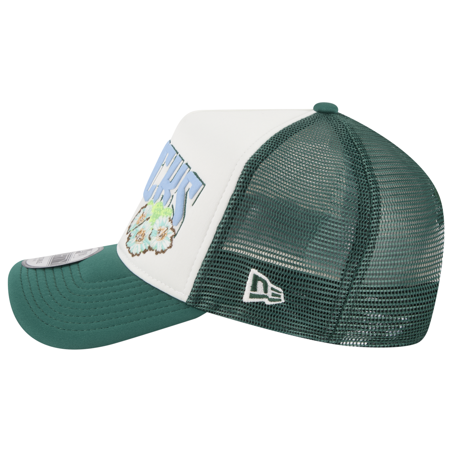 New Era Diamondbacks State Flower Cap - Men's - White/Green